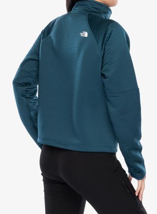 Dámská mikina bez kapuce The North Face Vertical Thermal 1/4 Zip - midnight petrol