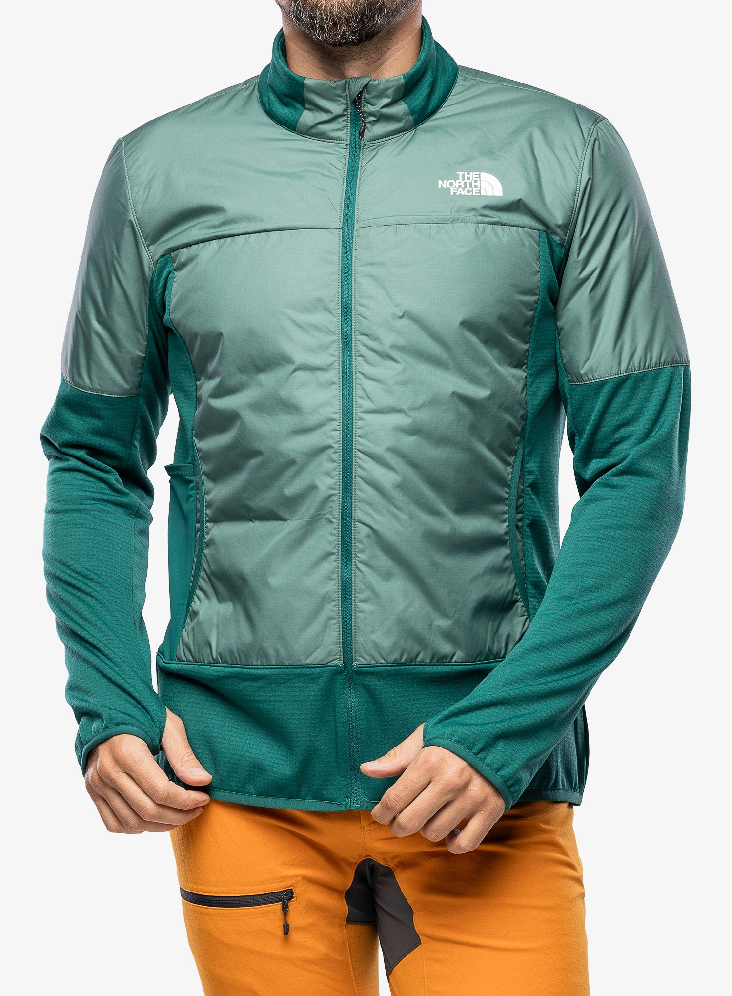 Bunda na běhání The North Face Winter Warm Pro Jacket - forest fern/dark sage
