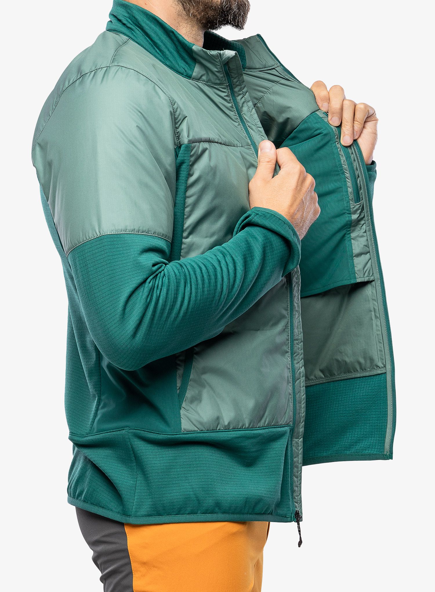 Bunda na běhání The North Face Winter Warm Pro Jacket - forest fern/dark sage