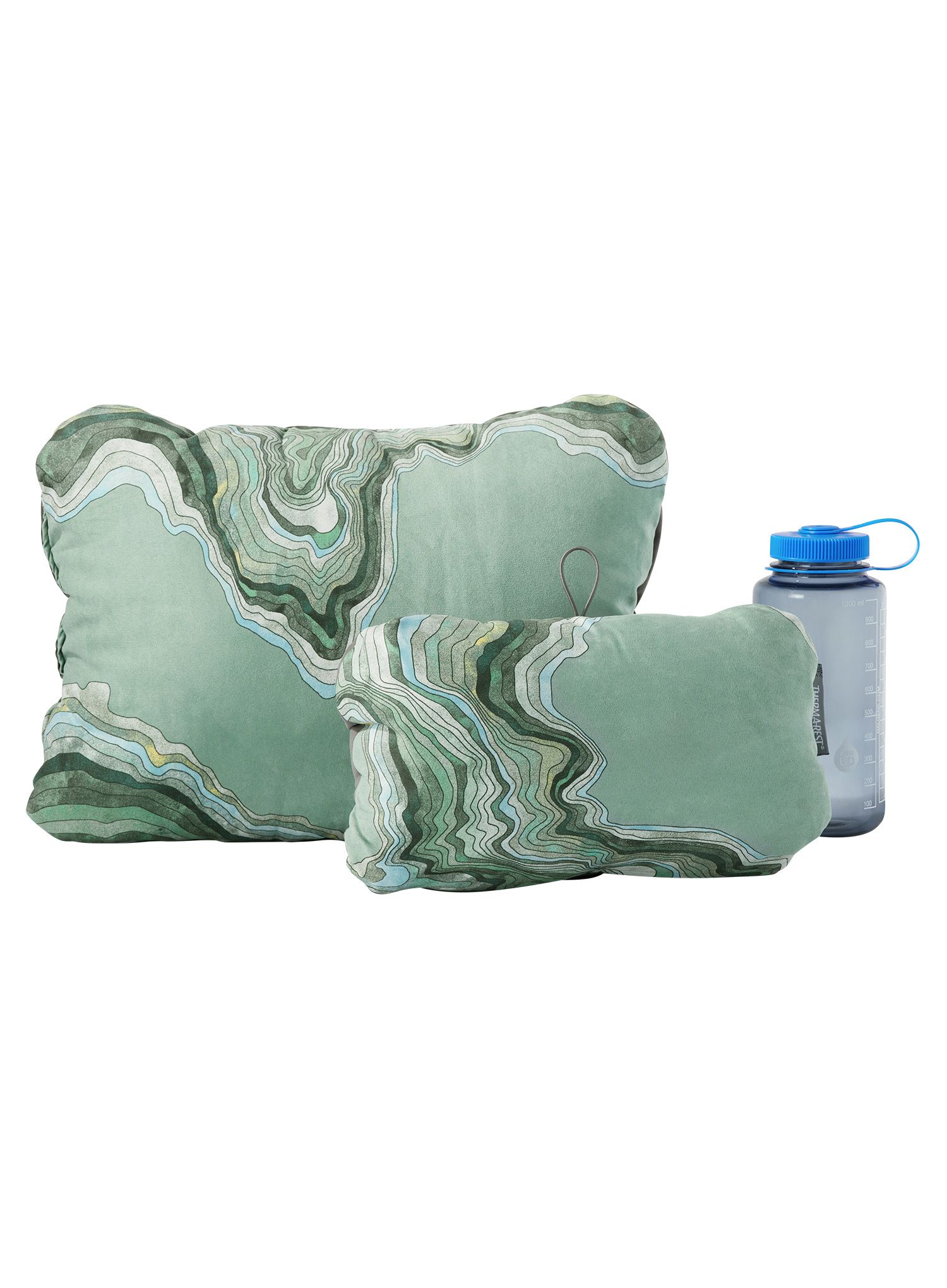 Cestovní polštářek Therm a Rest Compressible Pillow Cinch L - topo wave