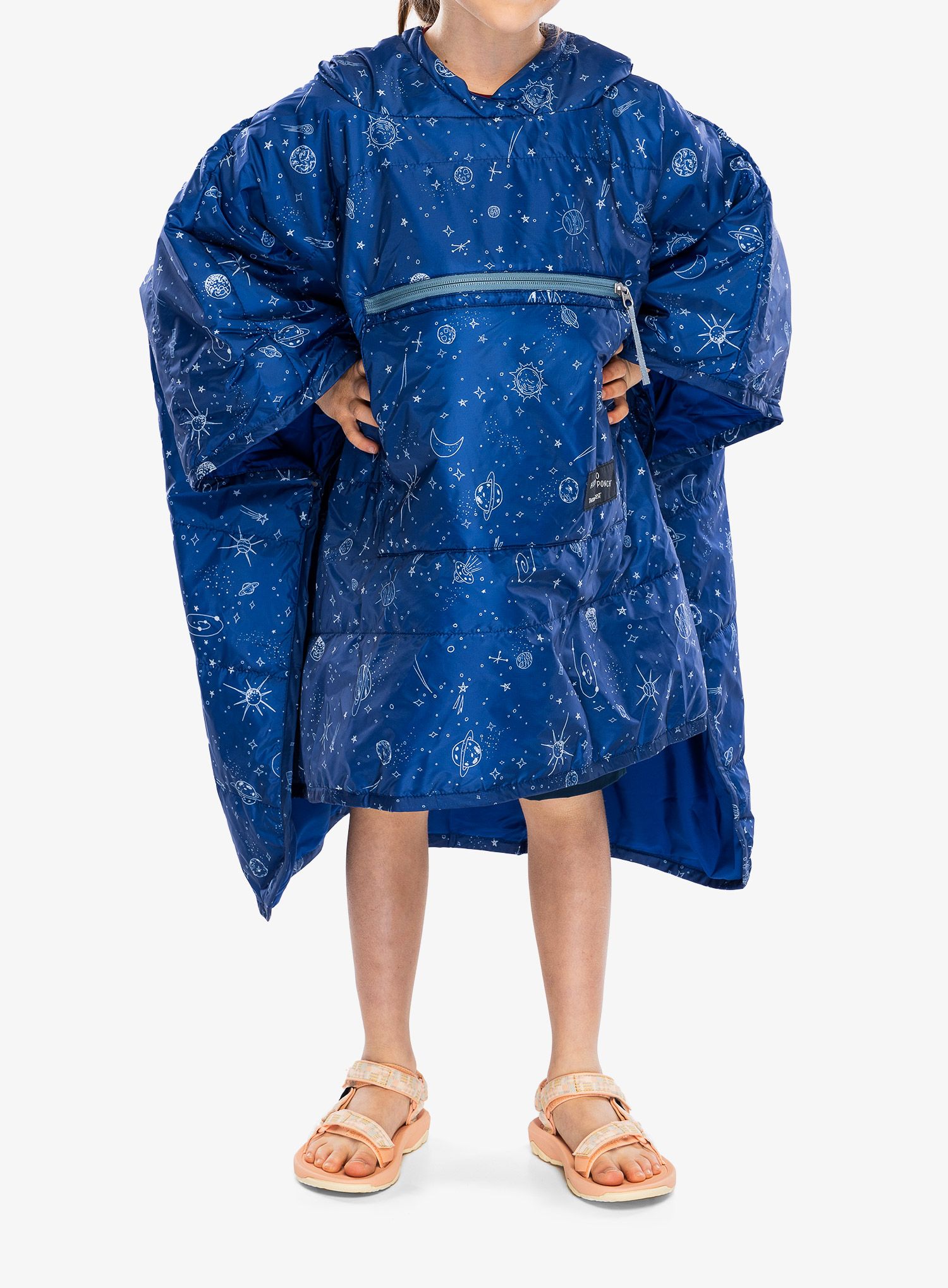 Turistická pláštěnka Therm a Rest Honcho Poncho Kids - space