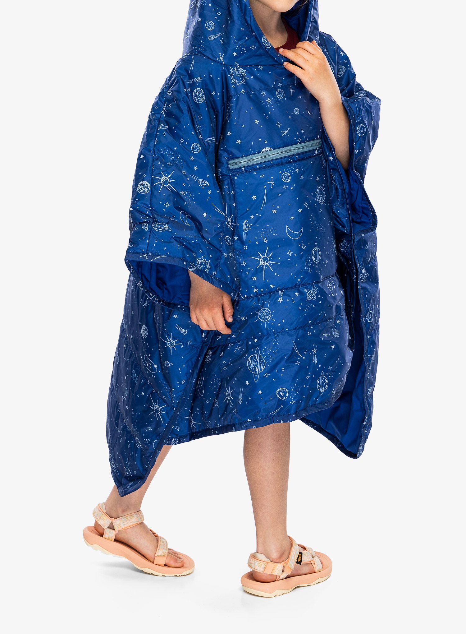 Turistická pláštěnka Therm a Rest Honcho Poncho Kids - space