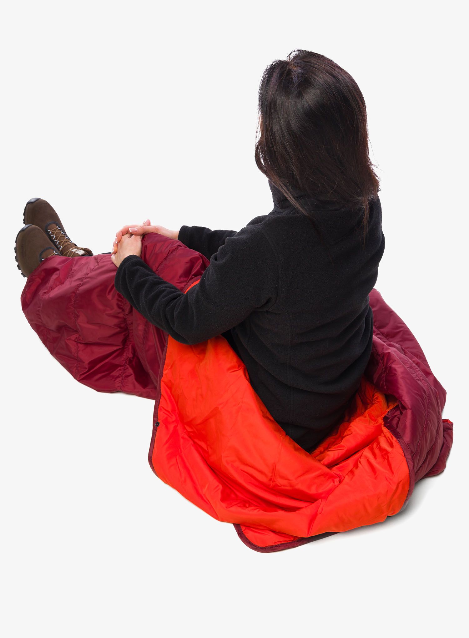 Turistická pláštěnka Therm a Rest Honcho Poncho - mars red
