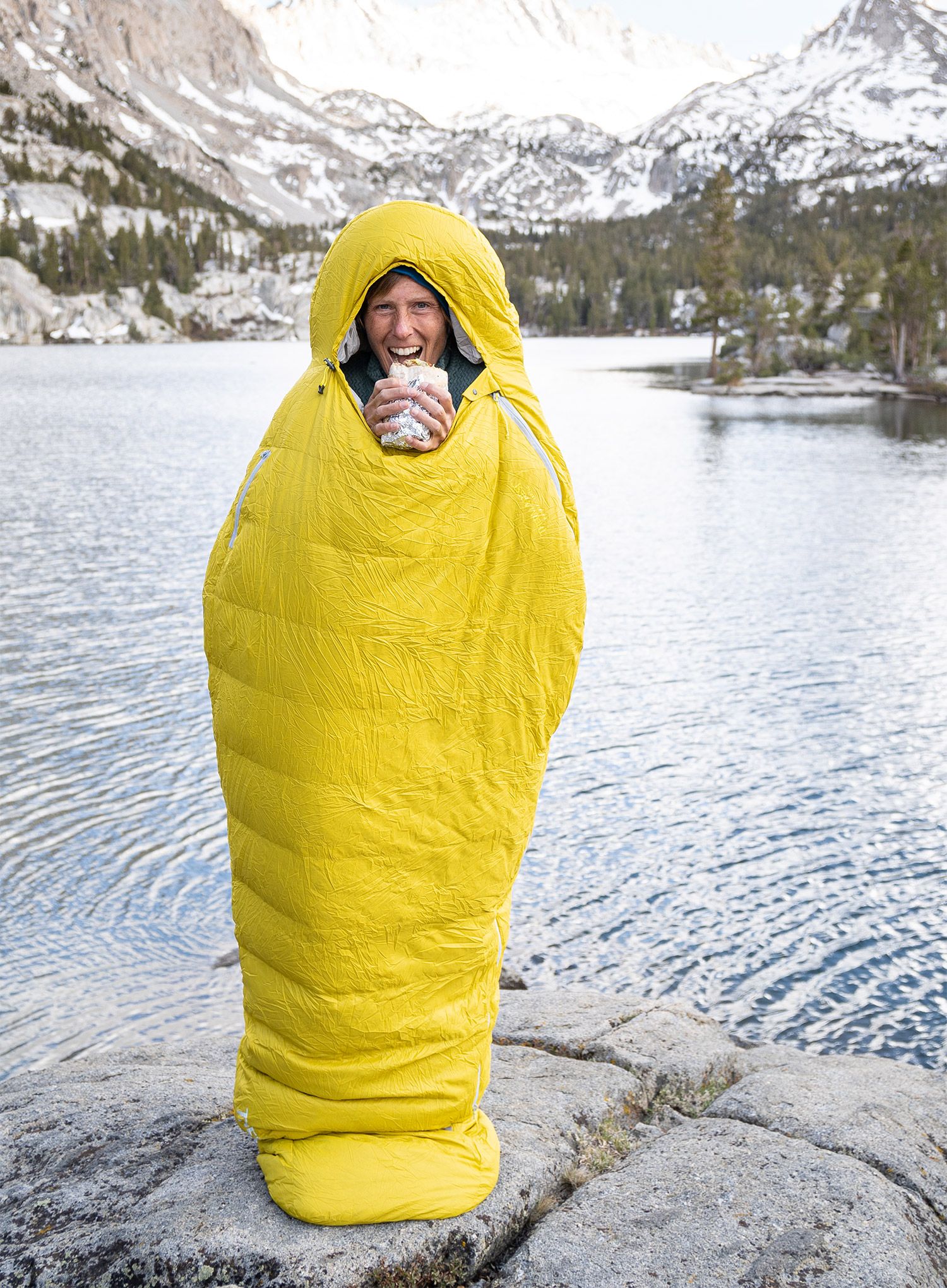 Perovy spacák Therm a Rest Parsec 32F/0C Long - larch