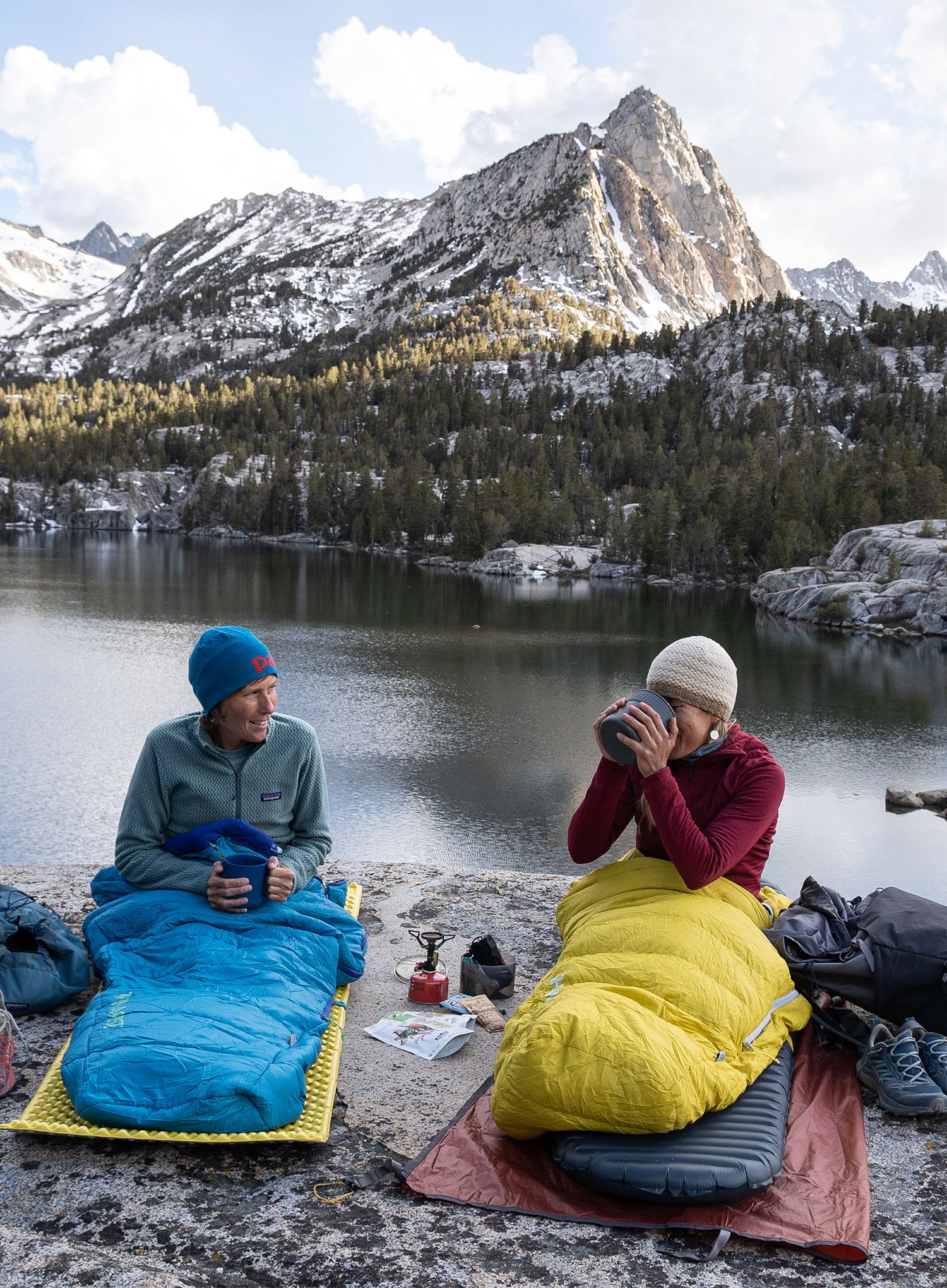 Perovy spacák Therm a Rest Parsec 32F/0C Long - larch
