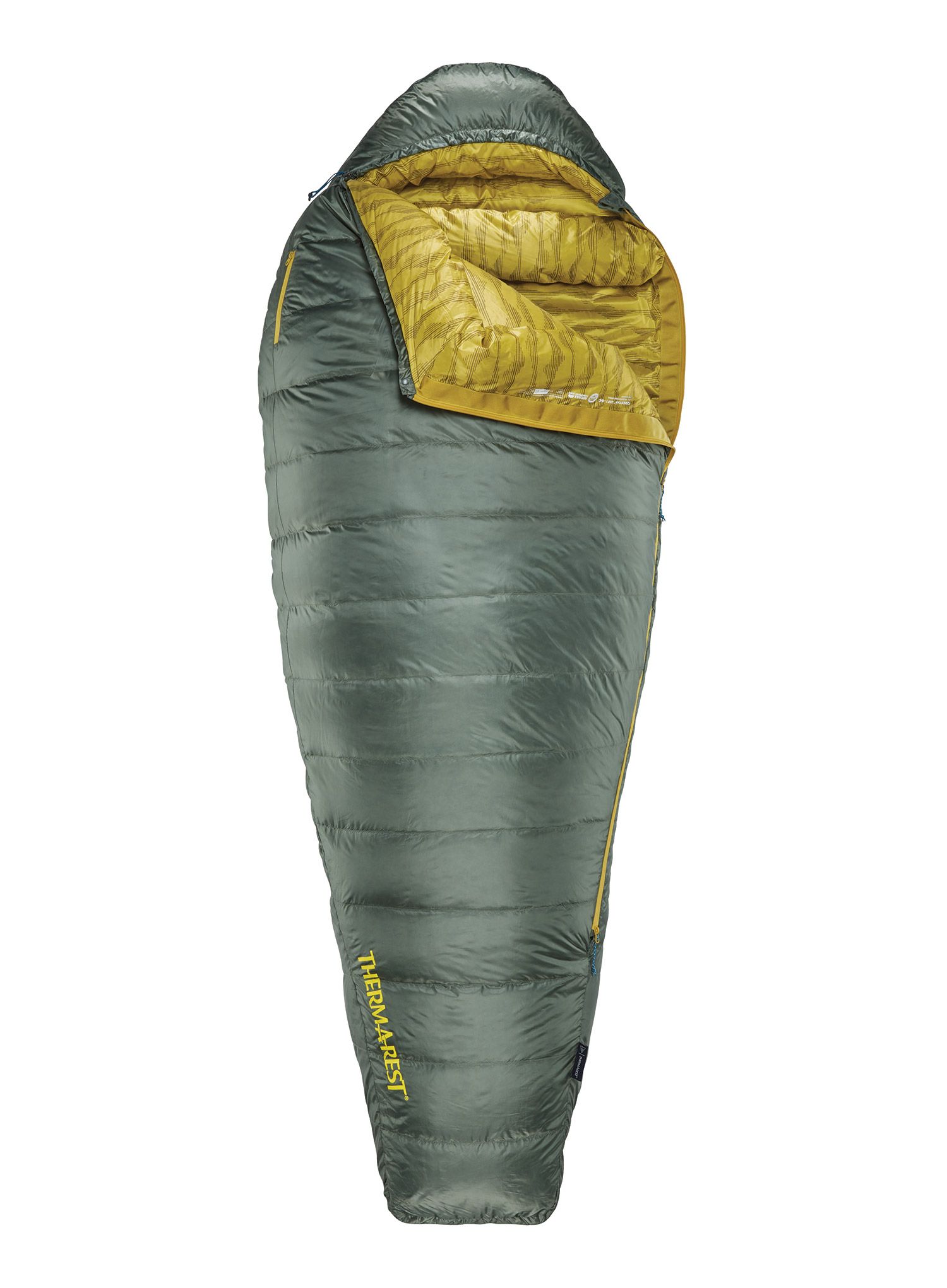 Perovy spacák Therm a Rest Questar 20F/-6C Long (198 cm) - balsam