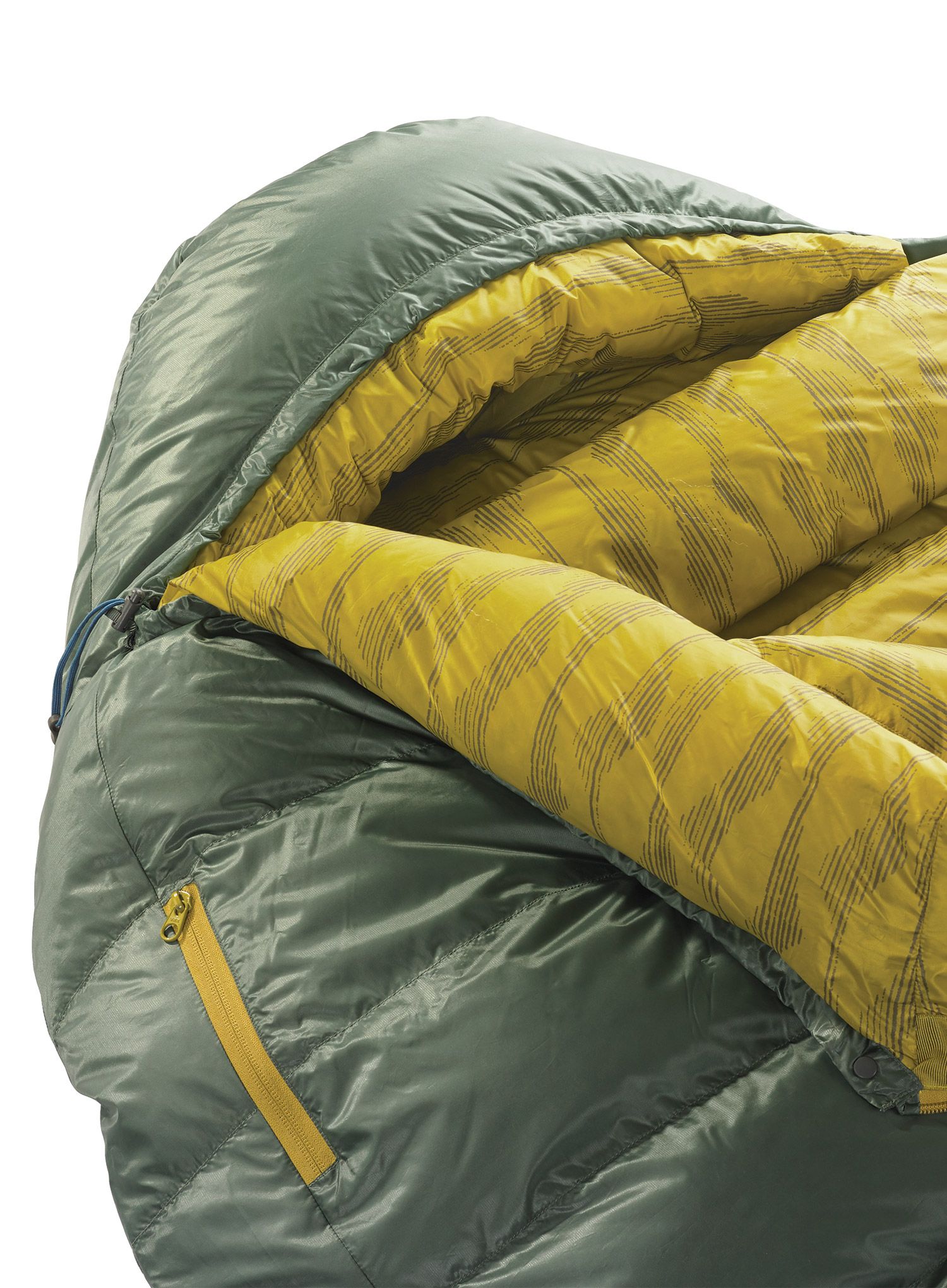 Perovy spacák Therm a Rest Questar 20F/-6C Long (198 cm) - balsam