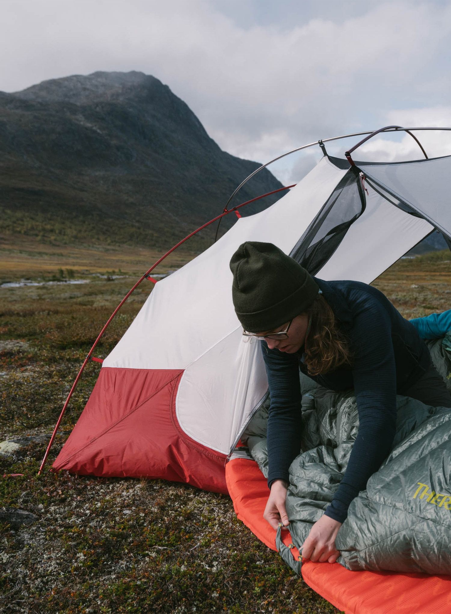 Perovy spacák Therm a Rest Questar 20F/-6C Long (198 cm) - balsam