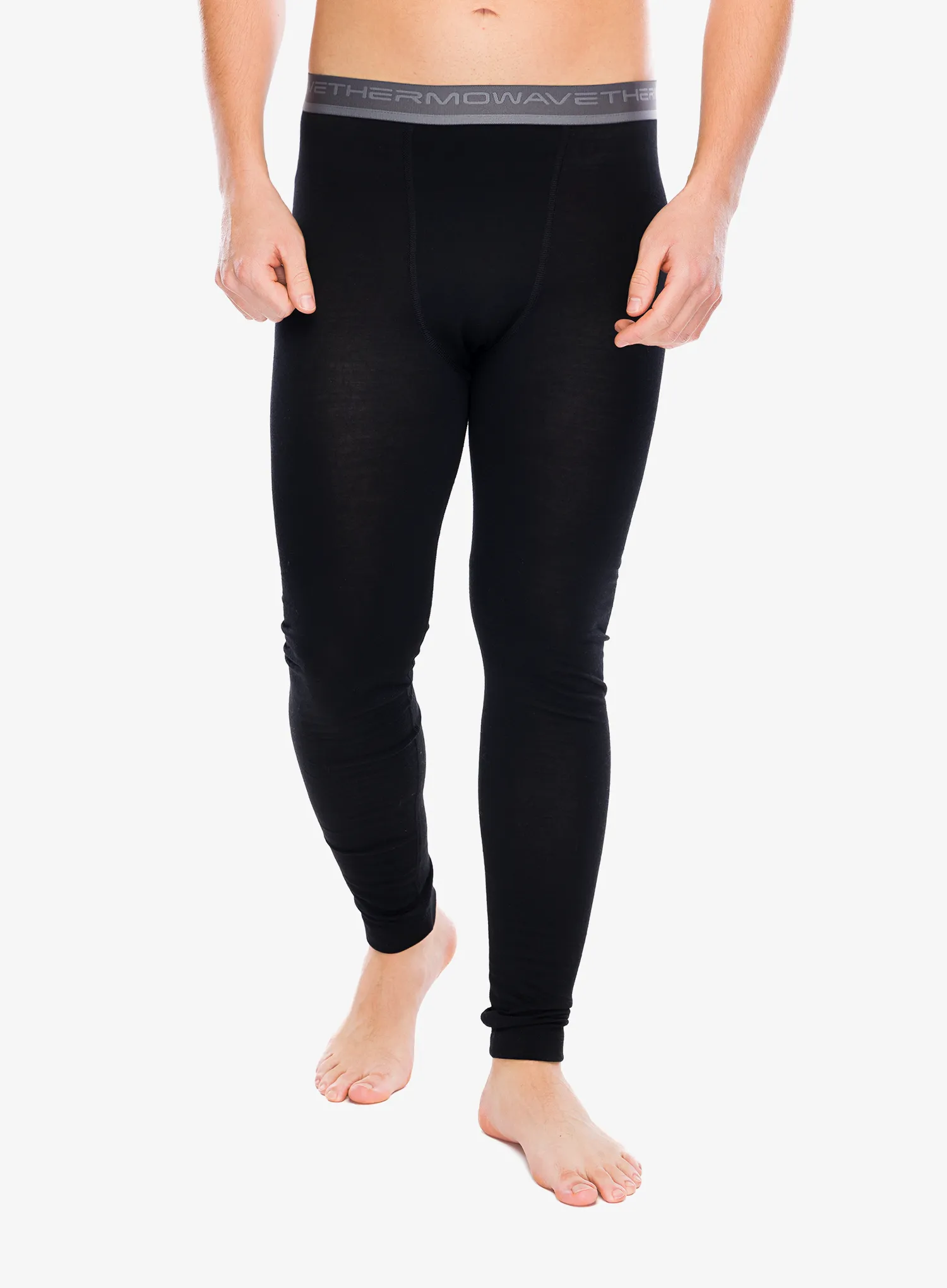 Termoleginy Thermowave Merino Wonder Pants - black