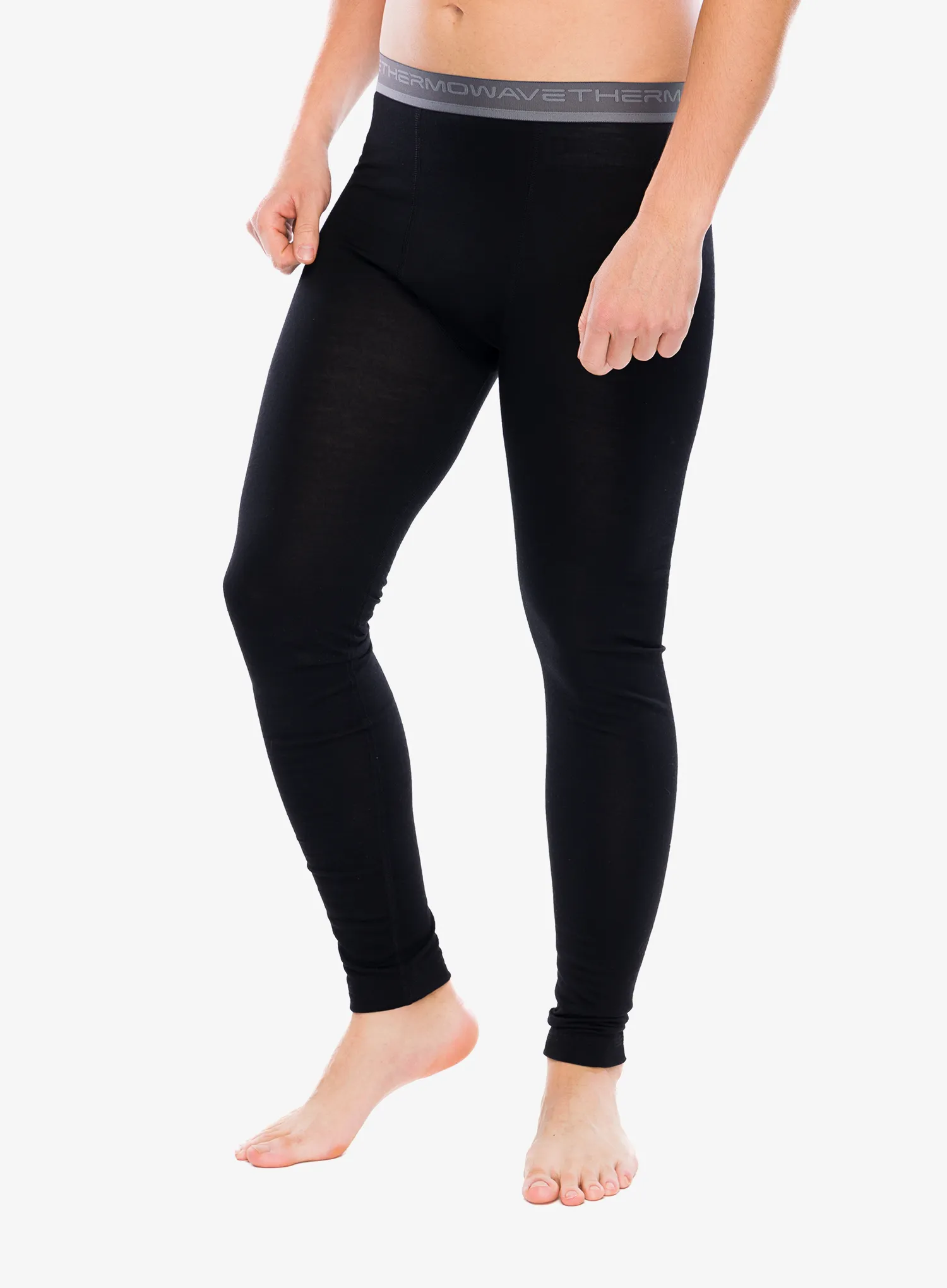 Termoleginy Thermowave Merino Wonder Pants - black
