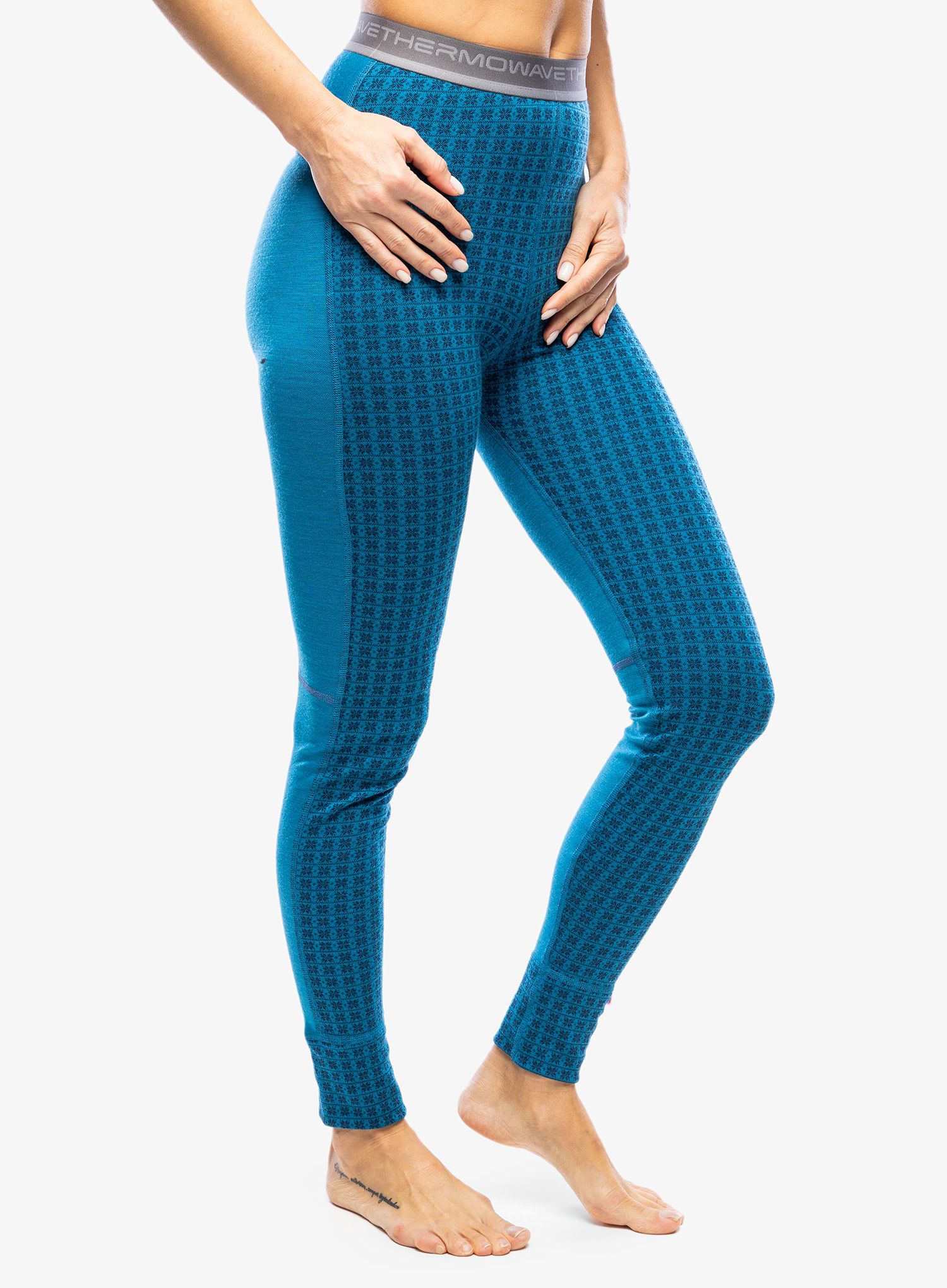 Termolegíny dámské Thermowave Merino Xtreme Pants - blue/legion