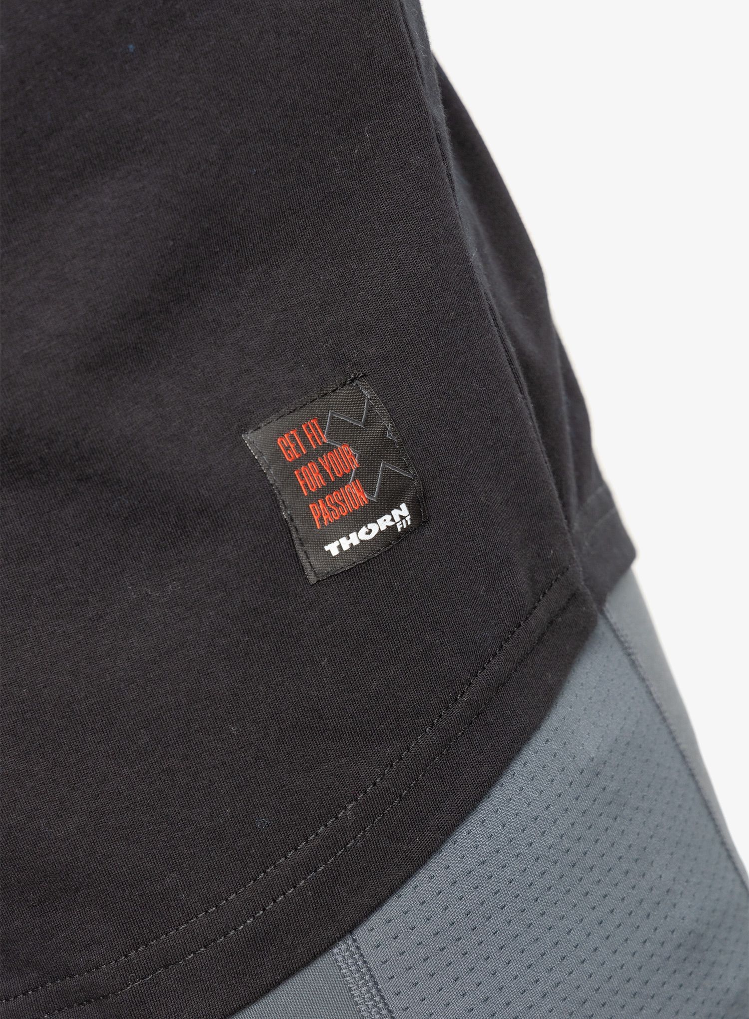 Bavlněné tričko Thorn Fit Team T-Shirt - black