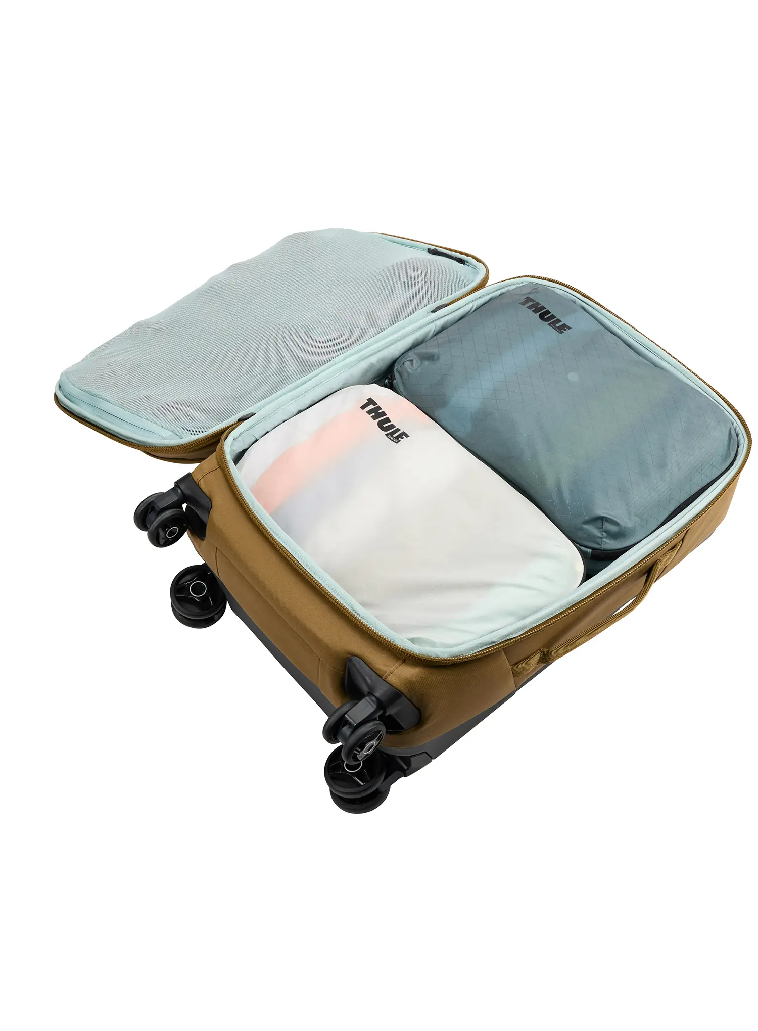 Cestovní organizér Thule Compression Packing Cube Medium - pond gray