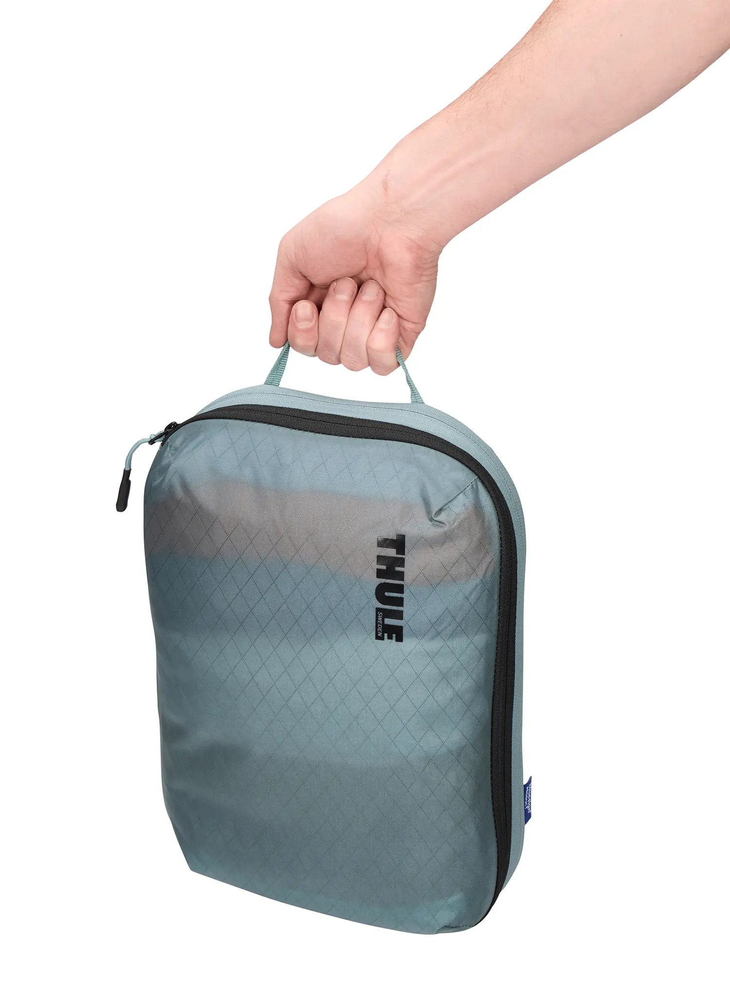 Cestovní organizér Thule Compression Packing Cube Medium - pond gray