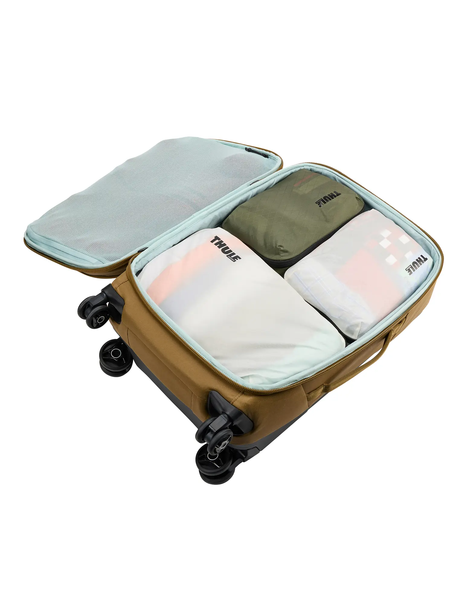 Cestovní organizér Thule Compression Packing Cube Small - soft green