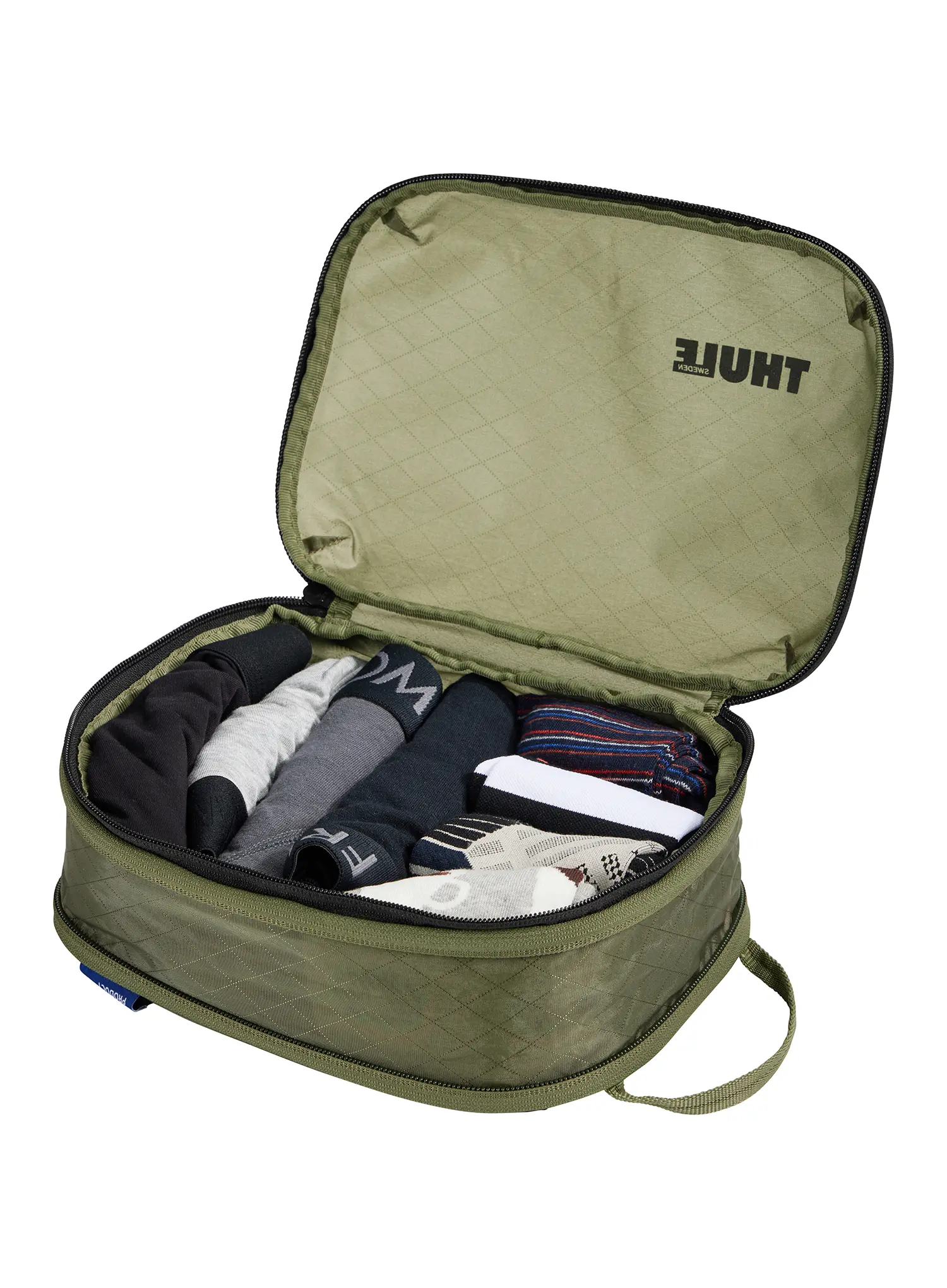 Cestovní organizér Thule Compression Packing Cube Small - soft green