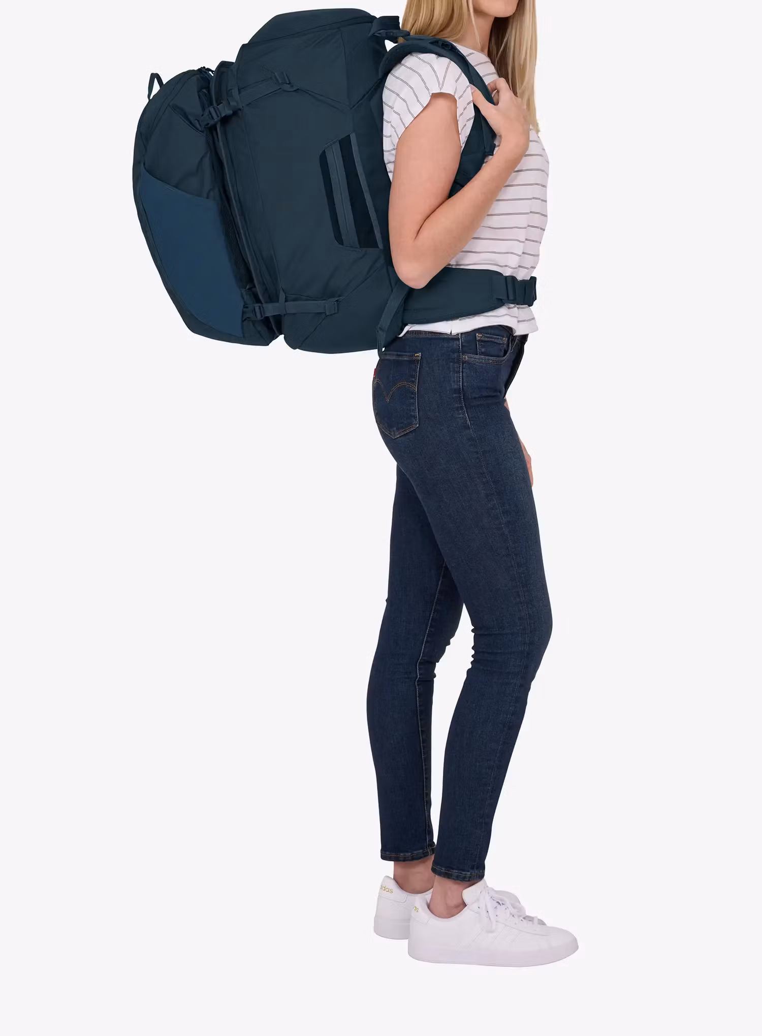 Cestovní batoh dámský Thule Landmark Travel Pack 60L - blue