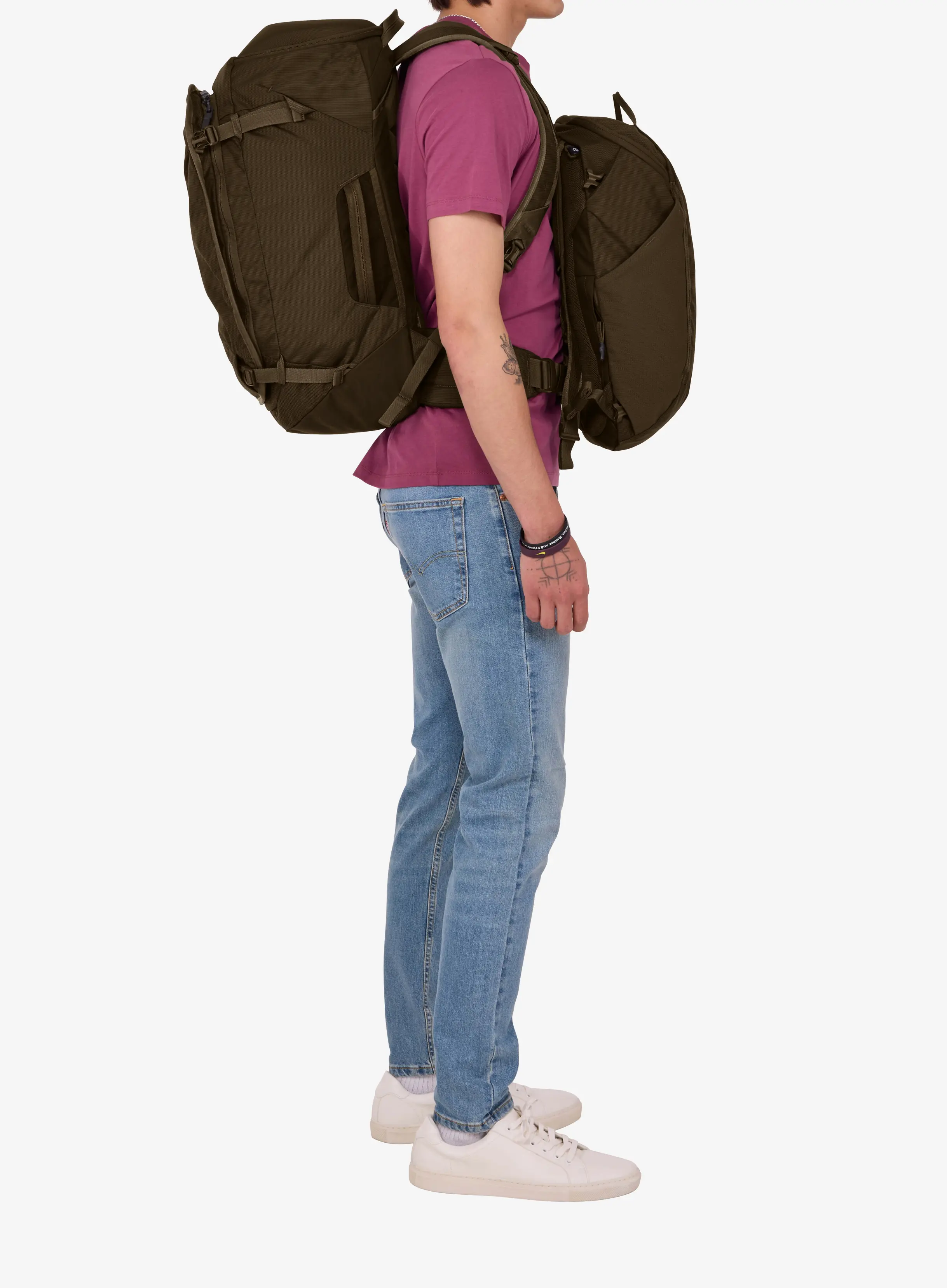 Cestovní batoh Thule Landmark Travel Pack 60L - deep khaki