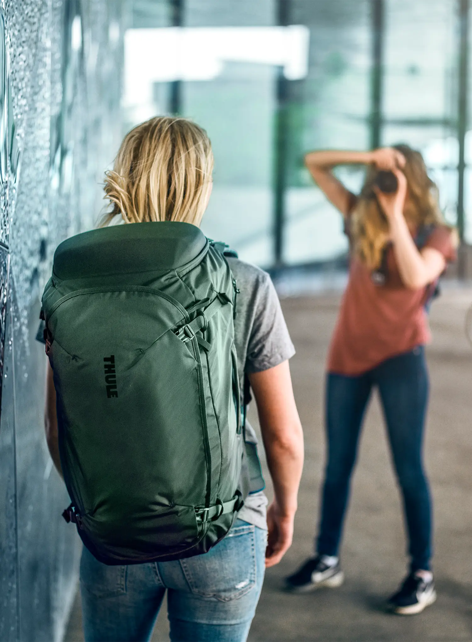 Cestovní batoh Thule Landmark Travel Pack 60L - green