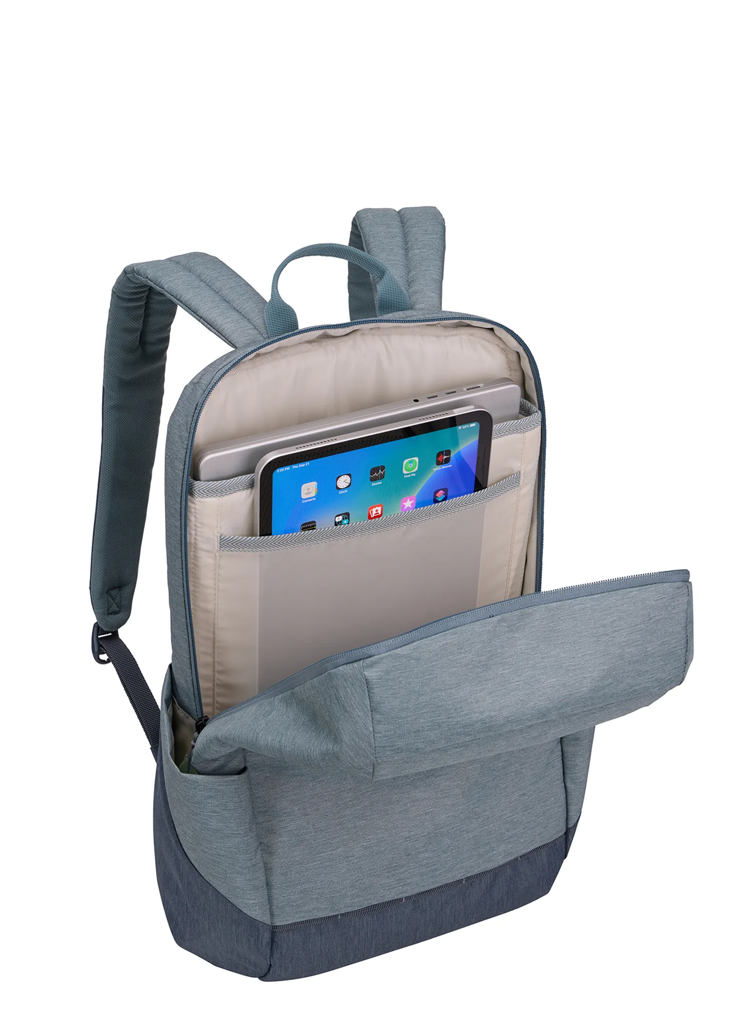 Městský batoh Thule Lithos Backpack 20 L - pond grey/dark slate