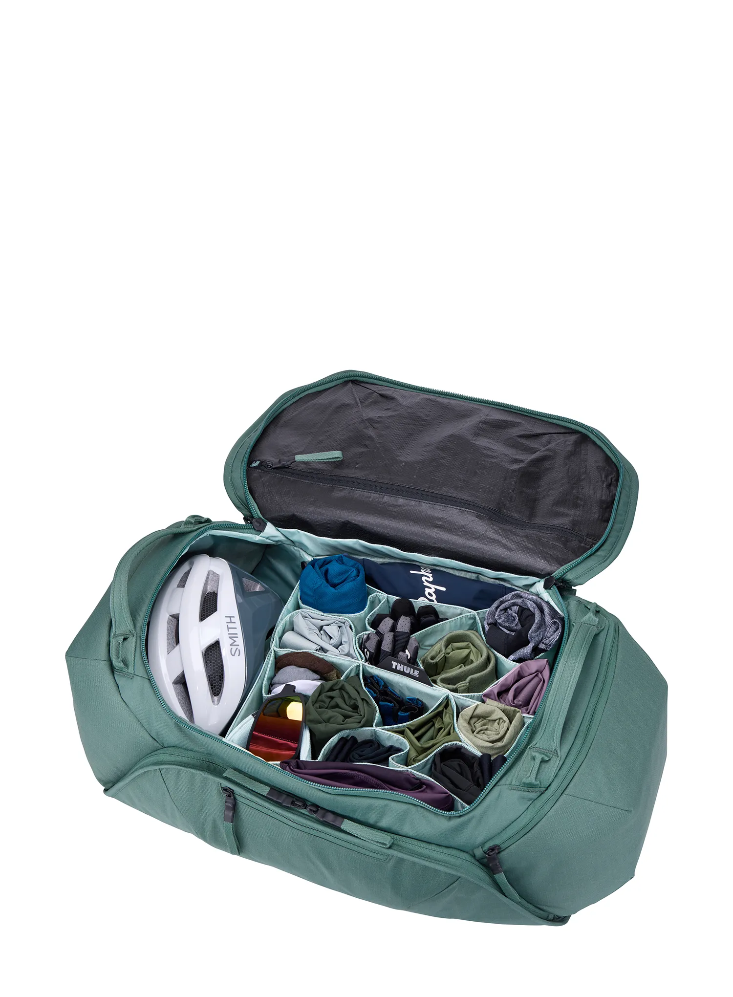 Taška Thule RoundTrip Bike Duffel - hazy green