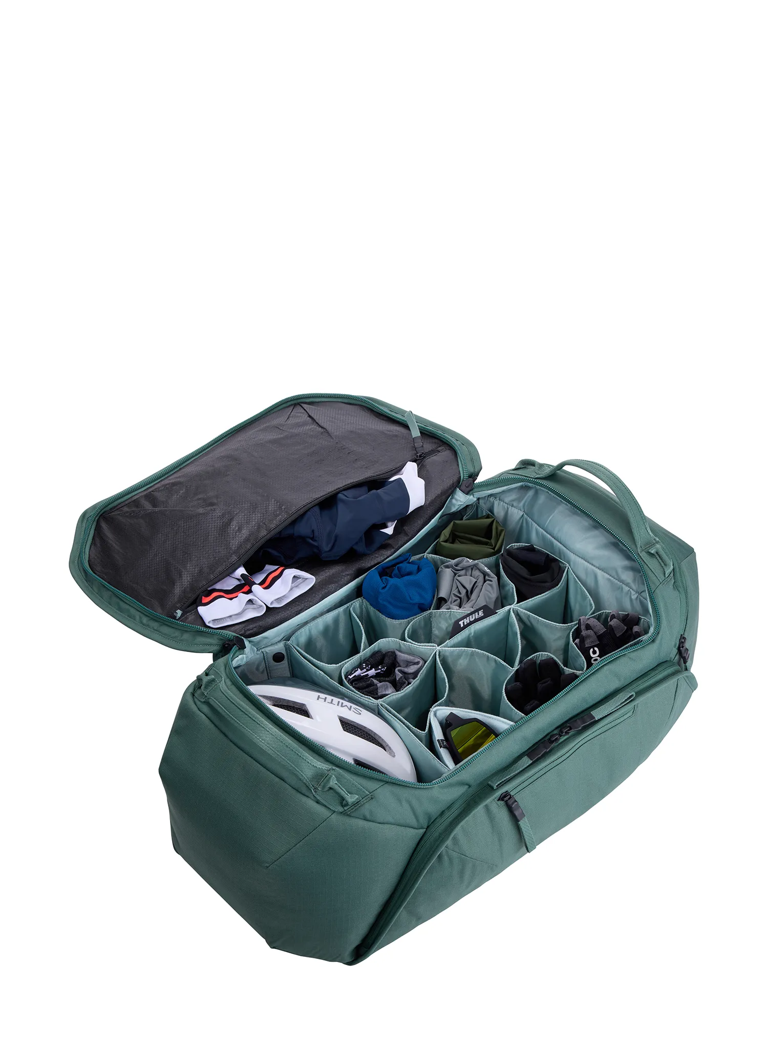 Taška Thule RoundTrip Bike Duffel - hazy green