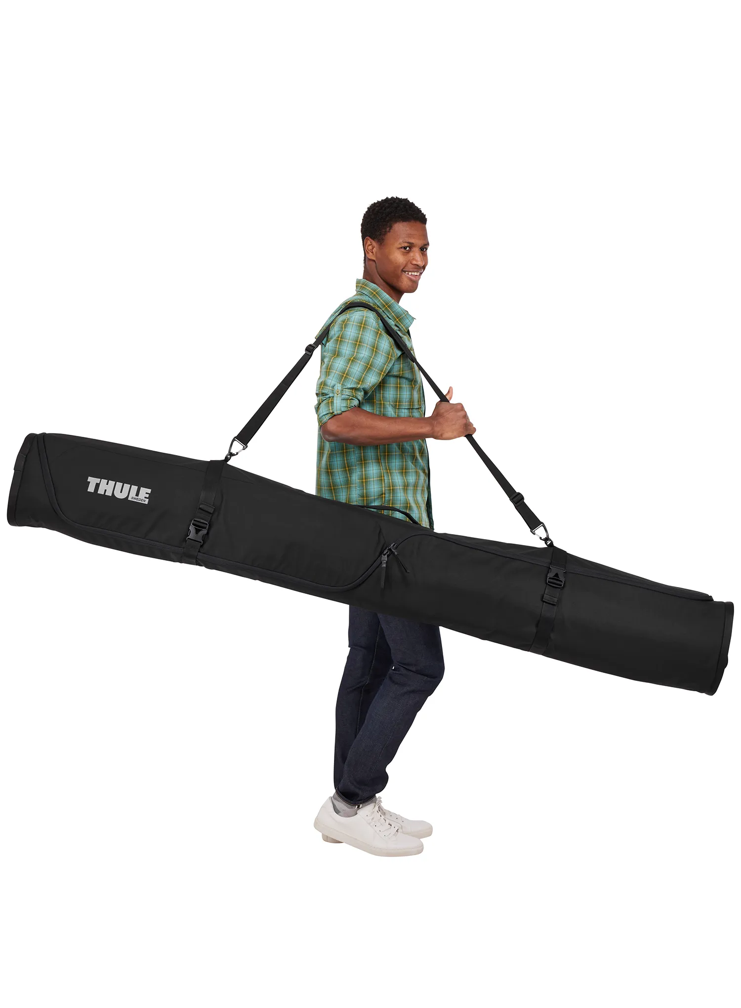 Vak na lyže Thule Roundtrip Ski Bag 192 cm - black