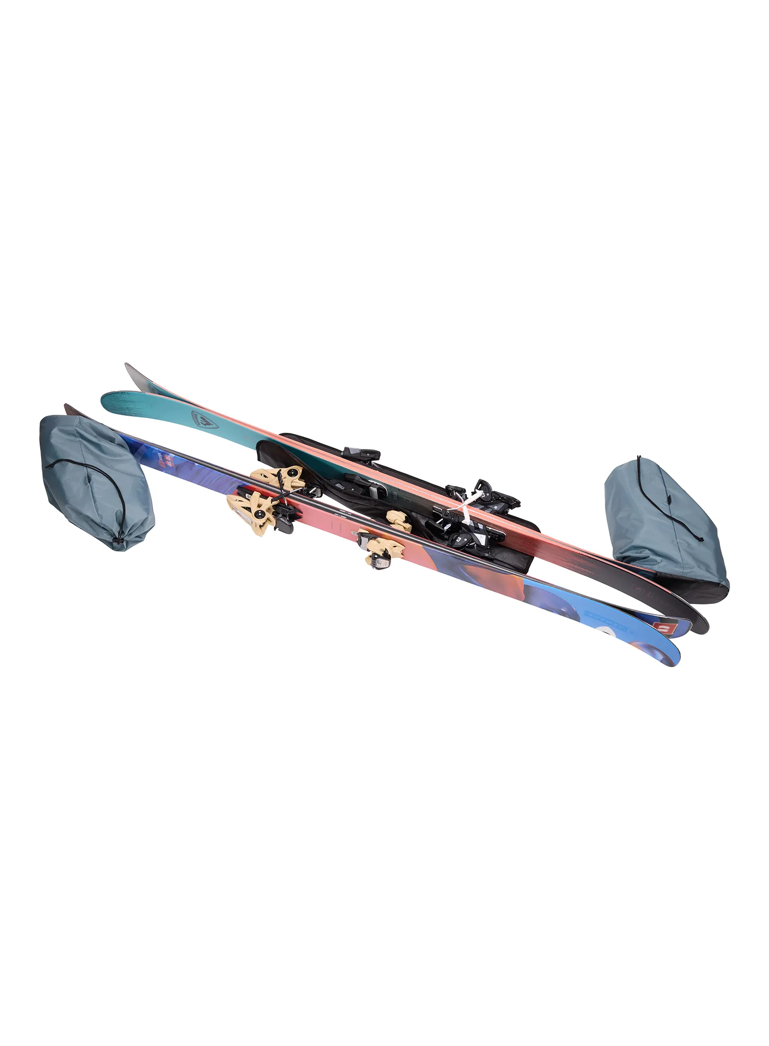 Vak na lyže Thule Roundtrip Ski Roller 192 cm - black