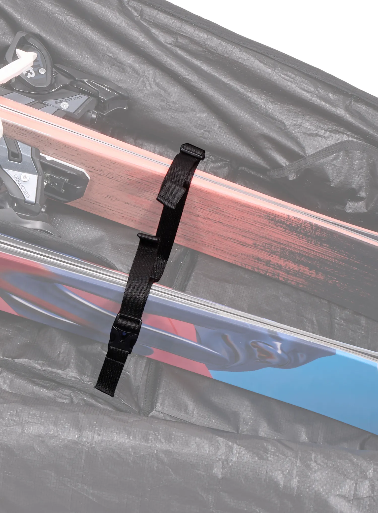 Vak na lyže Thule Roundtrip Ski Roller 192 cm - black