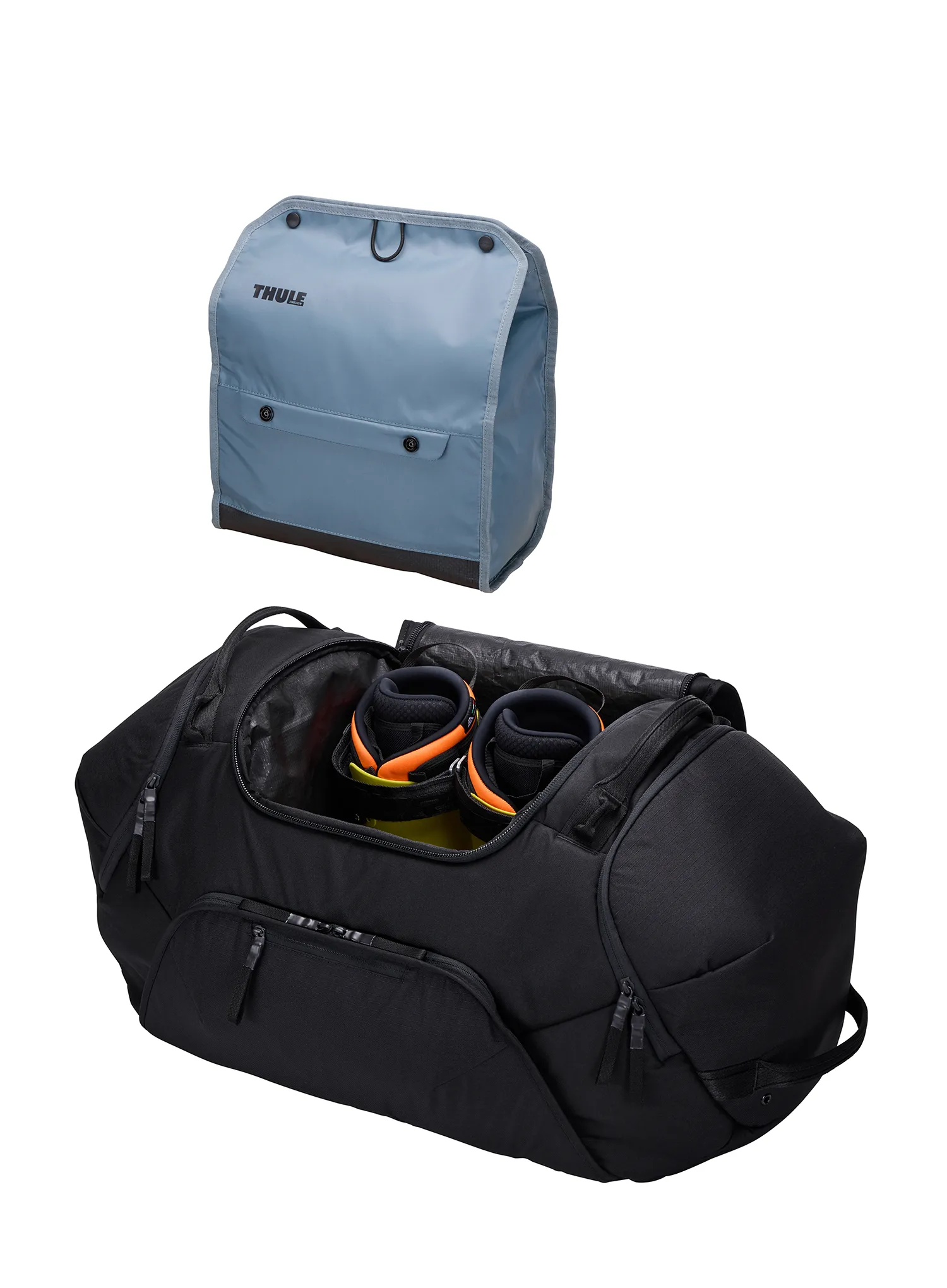 Cestovní taška Thule Roundtrip Snow Duffel 80 L - black