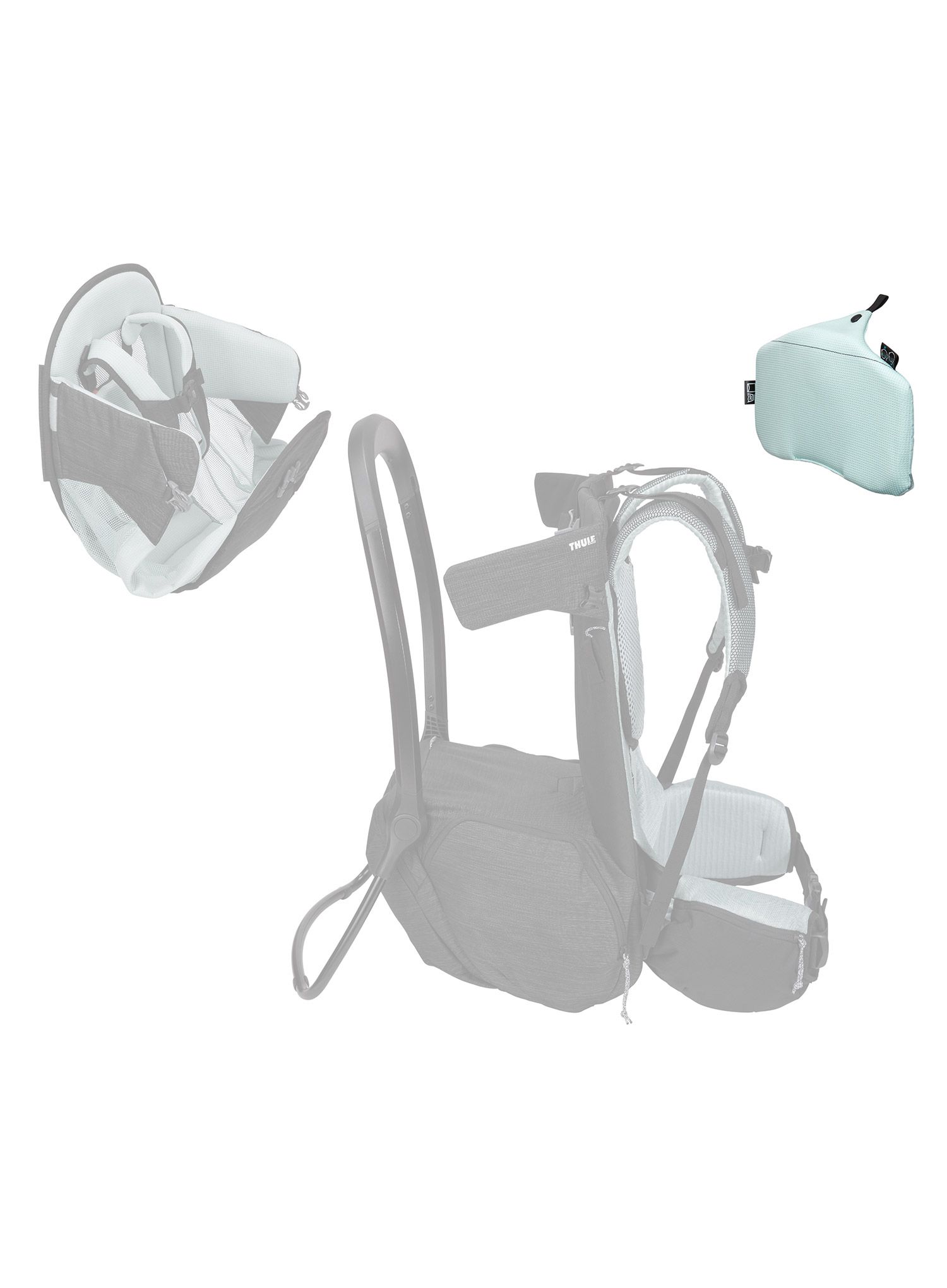 Polštářek do turistického nosítka Thule Sapling Drool Pad Alaska