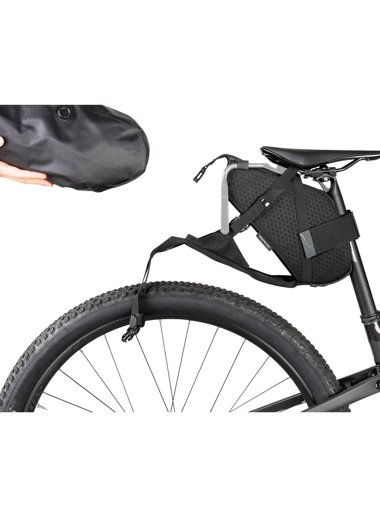 Brašna pod sedlo ToPeak Backloader X 15 L - black