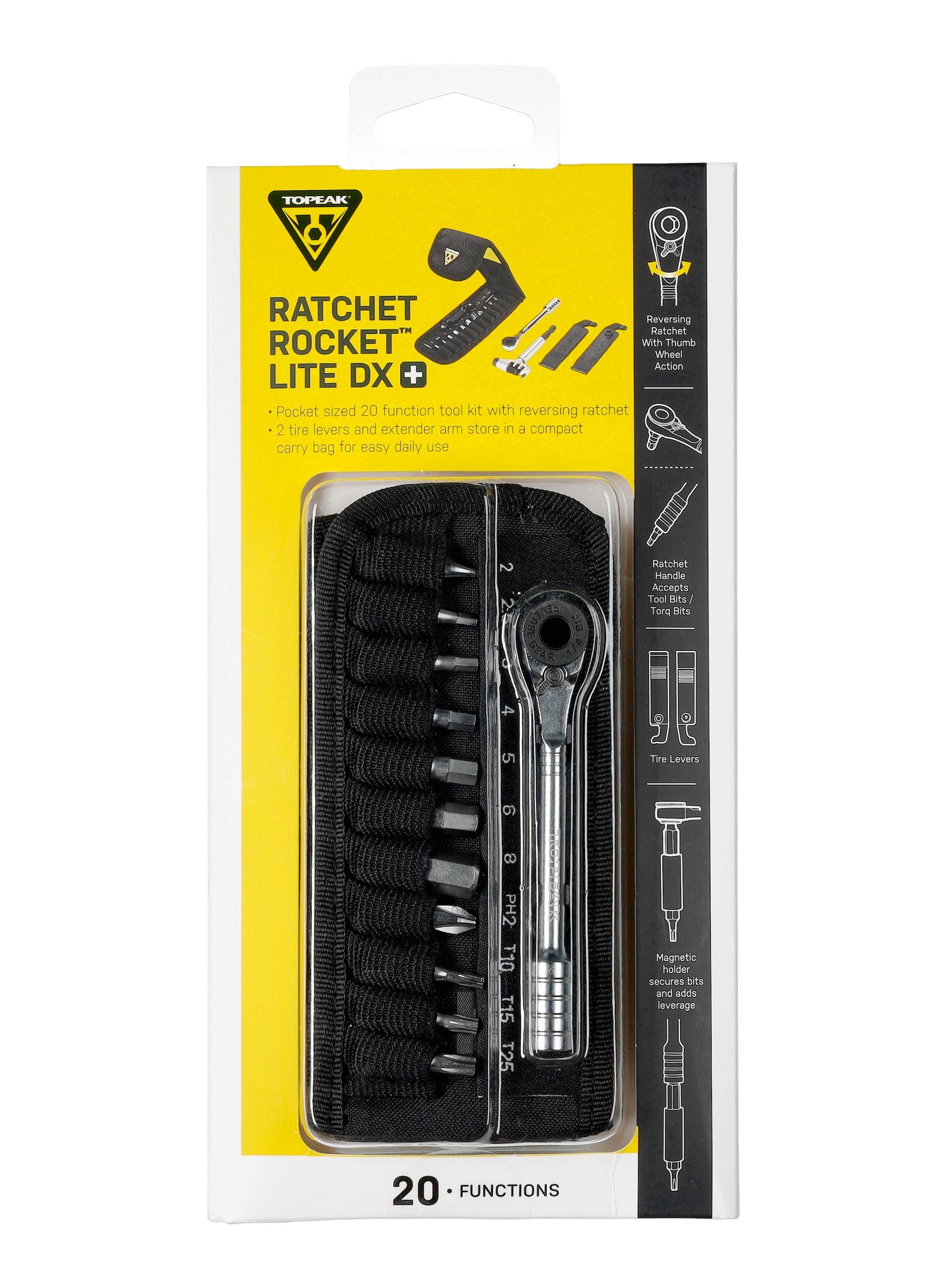 Multiklíč na kolo Topeak Ratchet Rocket Lite DX+
