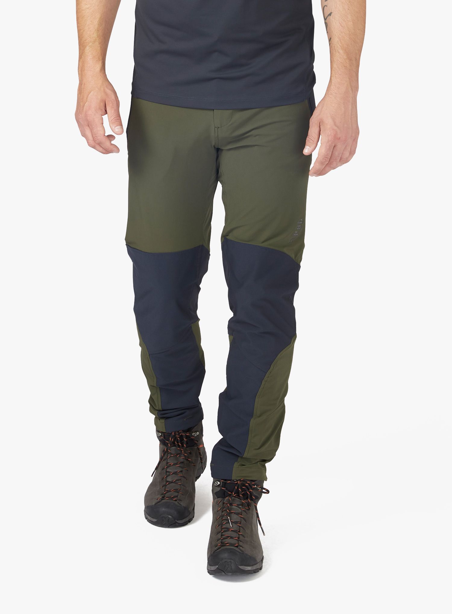 Trekingové kalhoty Rab Torque Pants - army