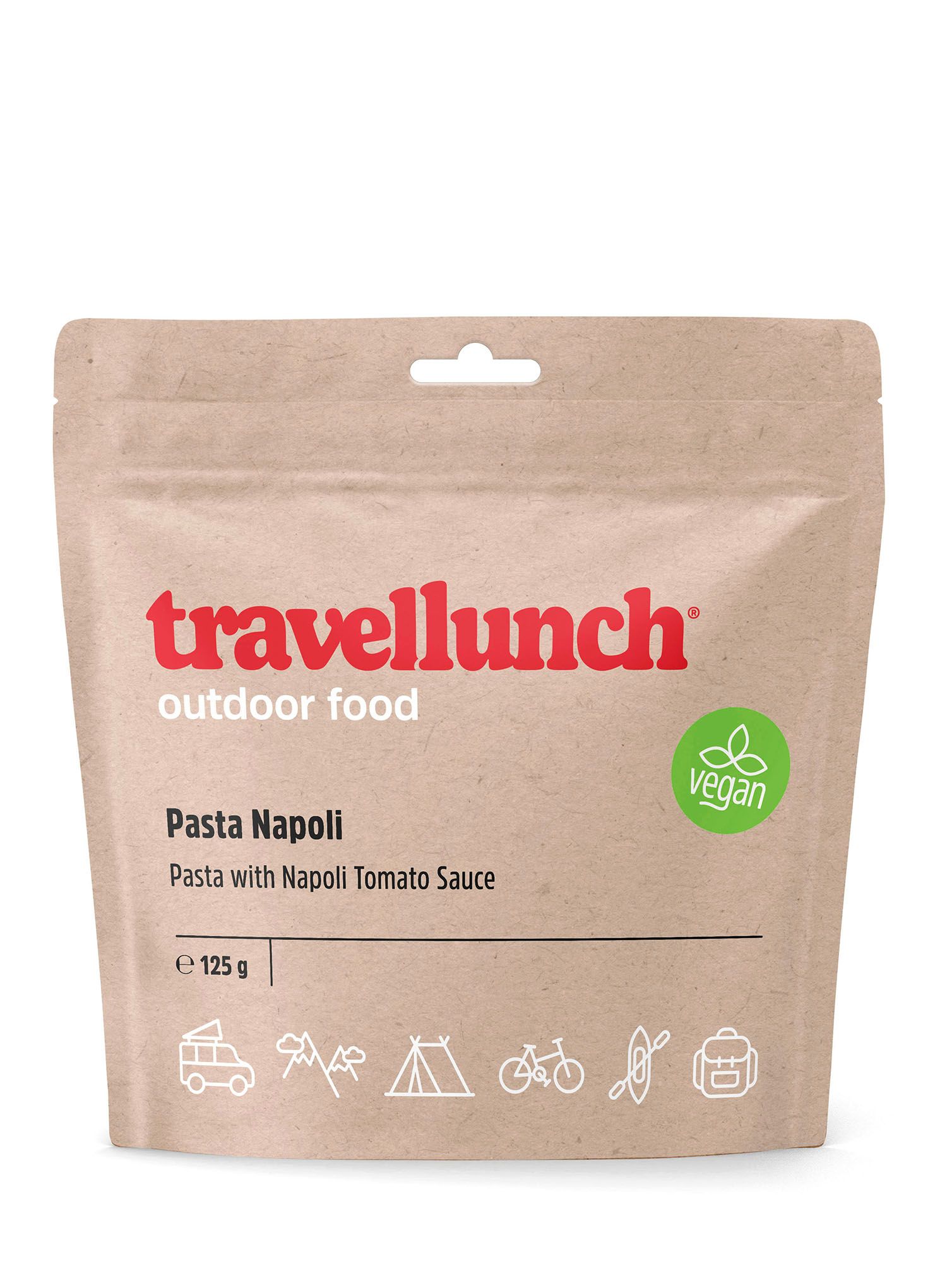 Lyofilizat Travellunch Těstoviny napoli s rajčatovou omáčkou (1 porce) 525 g
