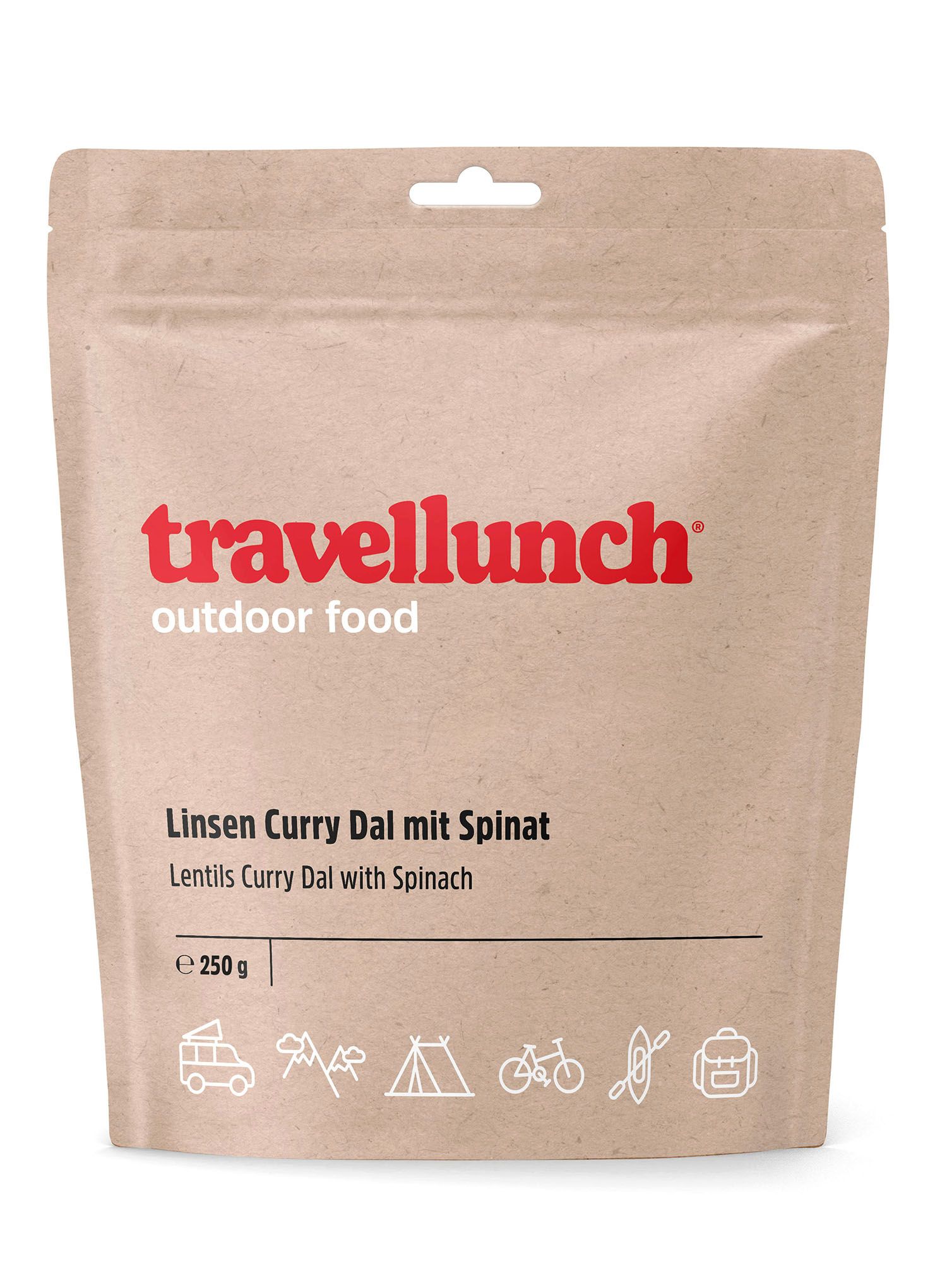 Lyofilizované jídlo Travellunch Čočkové kari Dal (2 porce) 900 g