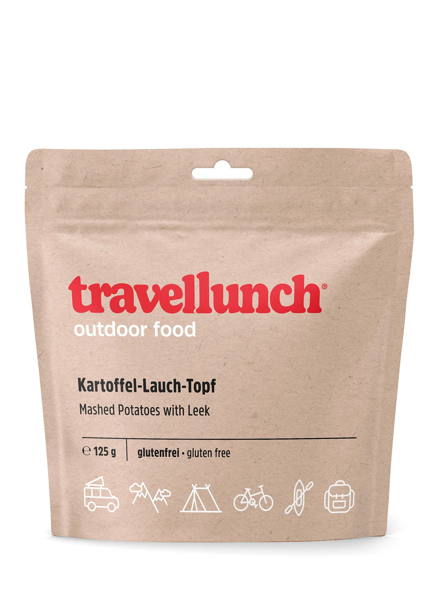 Lyofilizované jídlo Travellunch Vegetariánske pórkové pyré 575 g