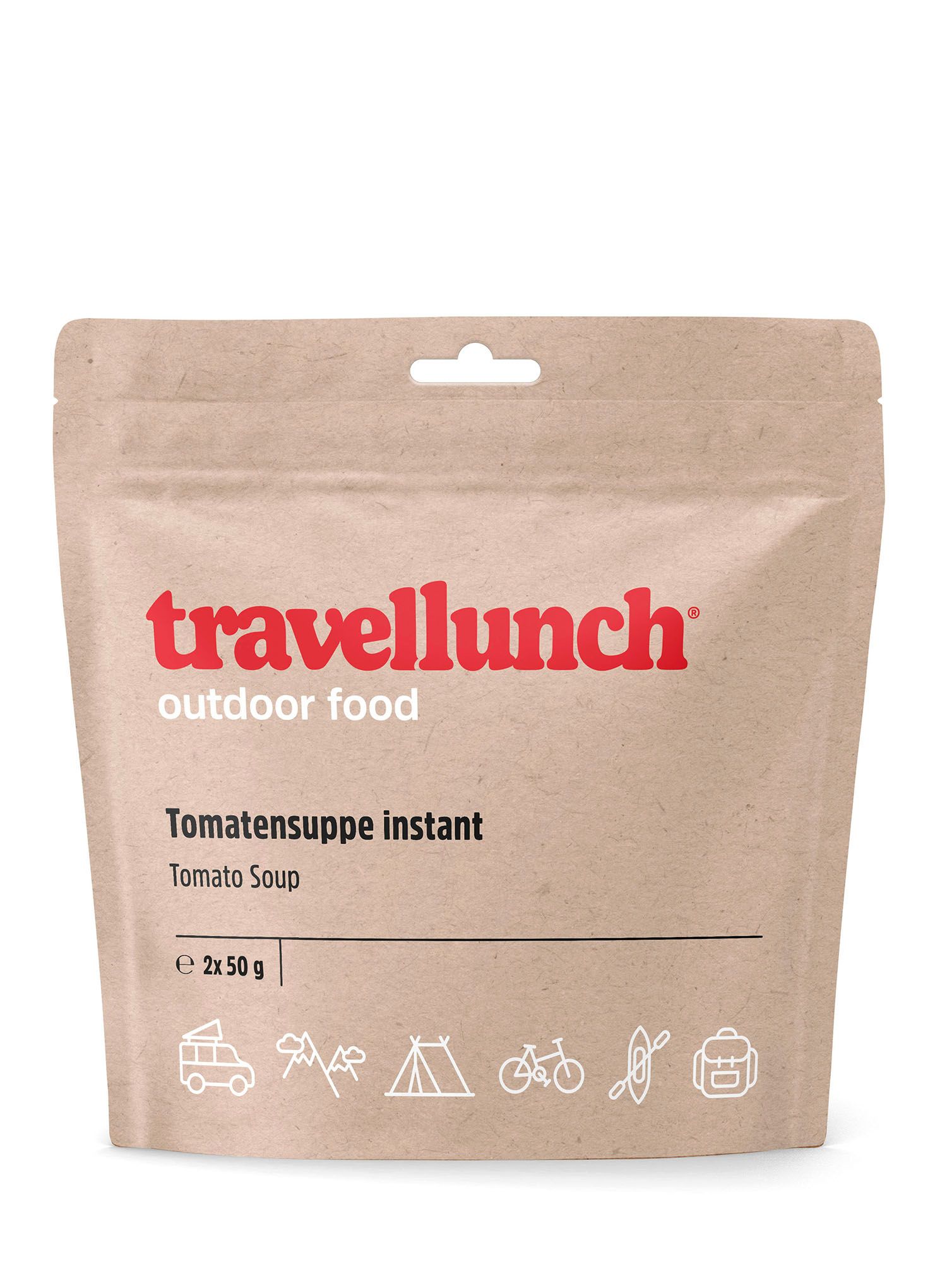 Lyofilizované jídlo Travellunch Rajčatová polévka (2 porce) 2 x 500 ml