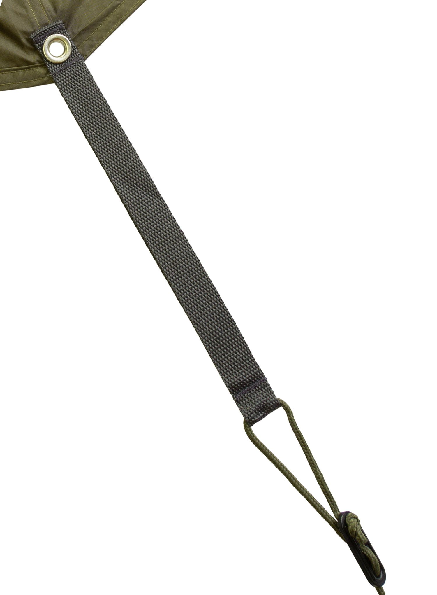Turistický přístřešek Trekmates Hexagon Tarp - dk olive
