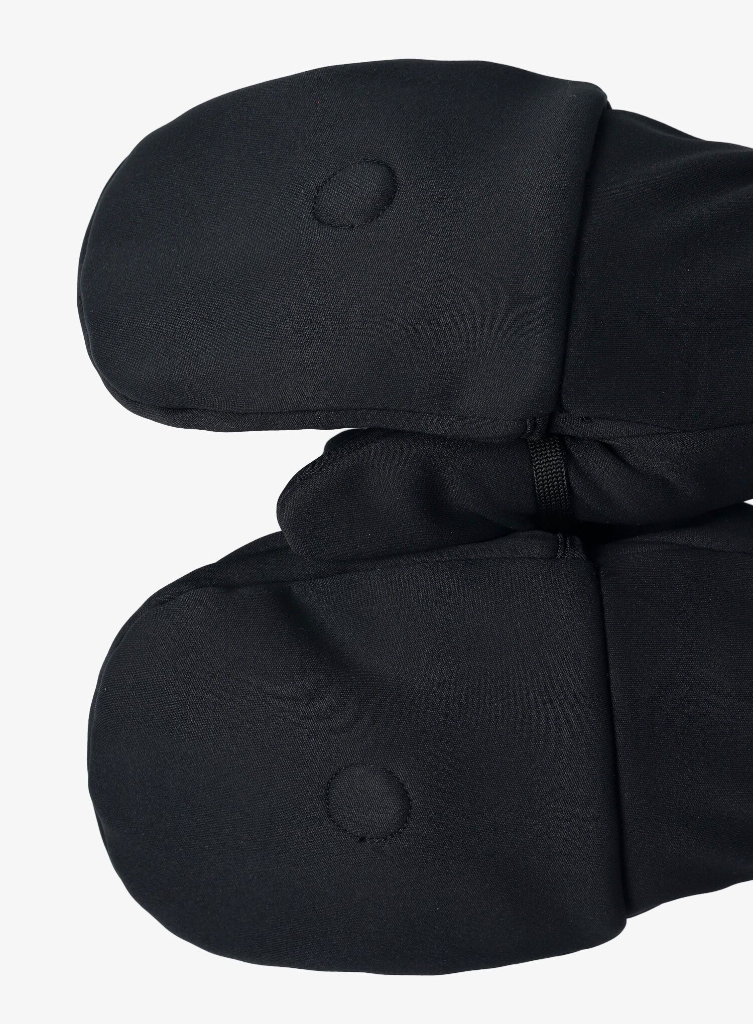 Větruvzdorné rukavice Trekmates Rigg Convertible Mitts - black
