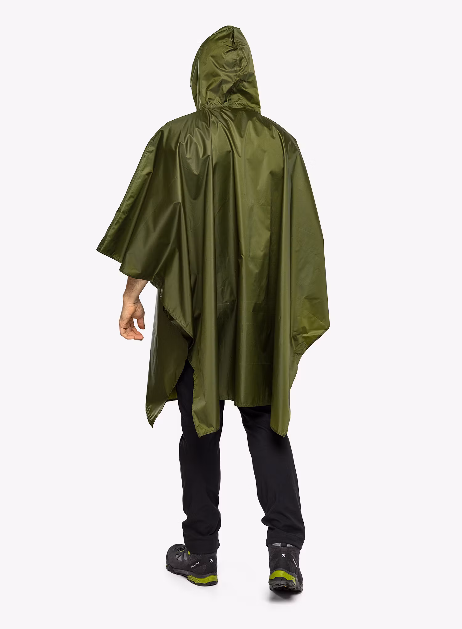 Turistická pláštěnka Trekmates Tour Poncho - chive