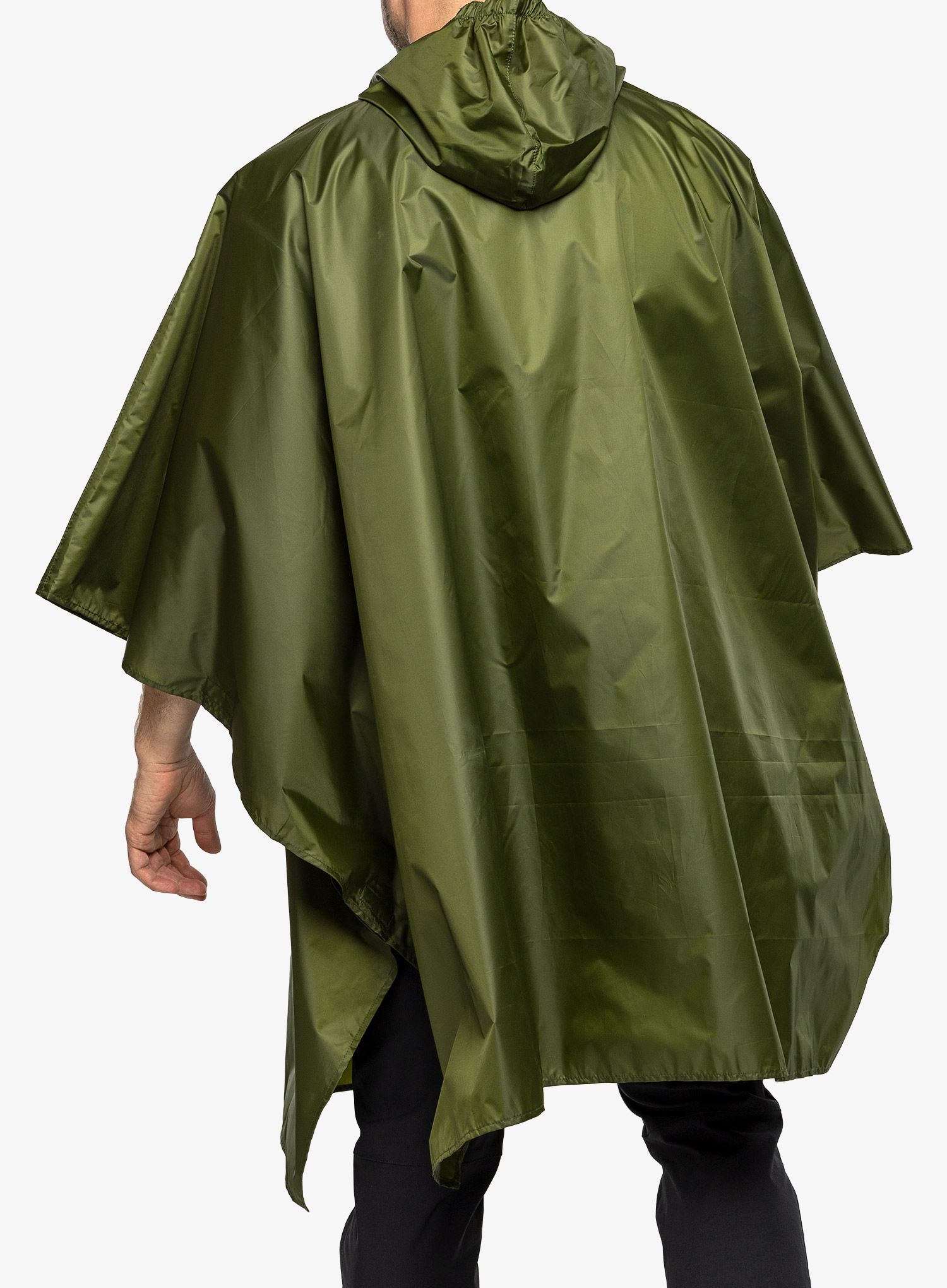 Turistická pláštěnka Trekmates Tour Poncho - chive