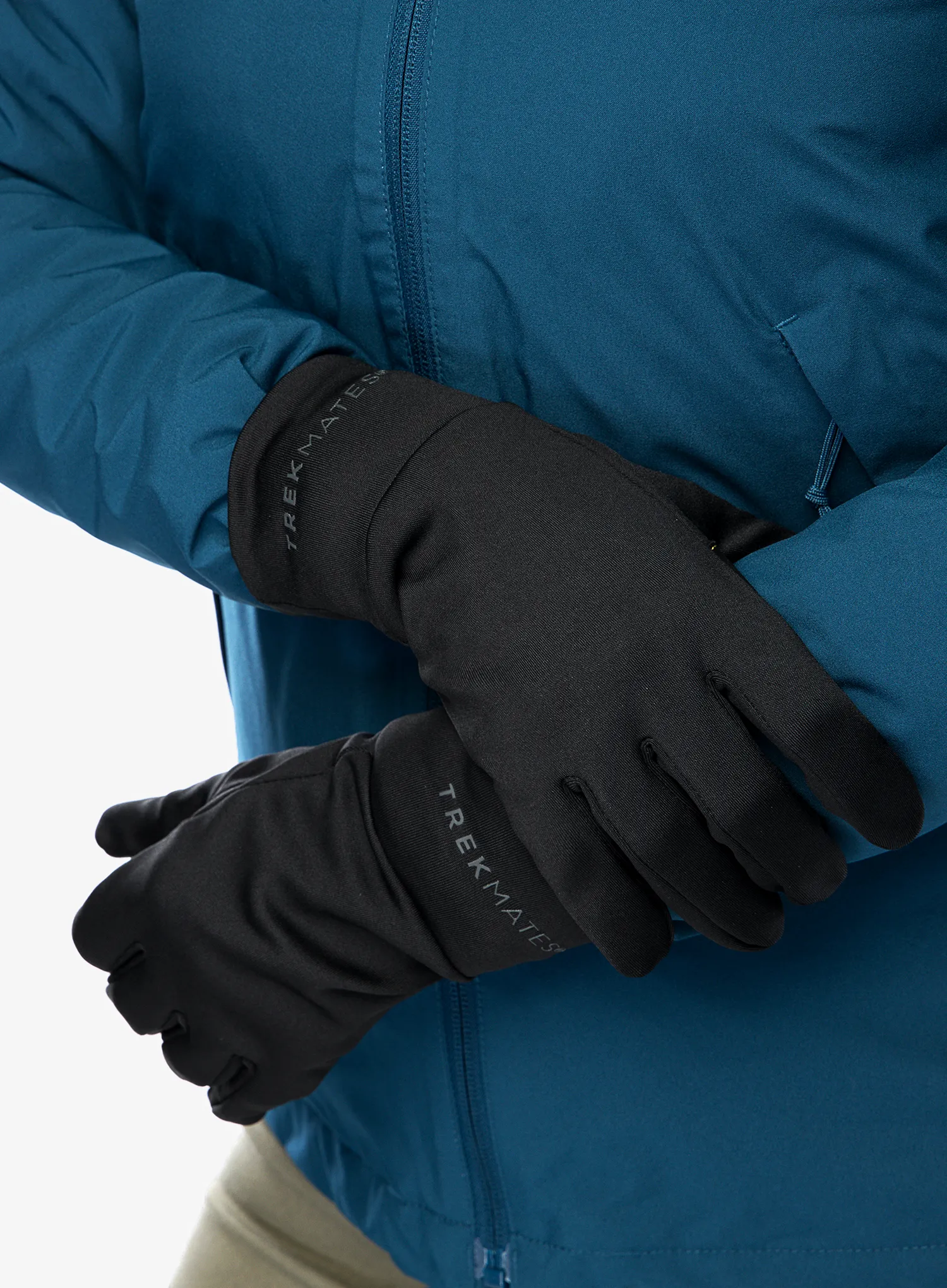 Dotykové rukavice Trekmates Ullscarf Gloves - black