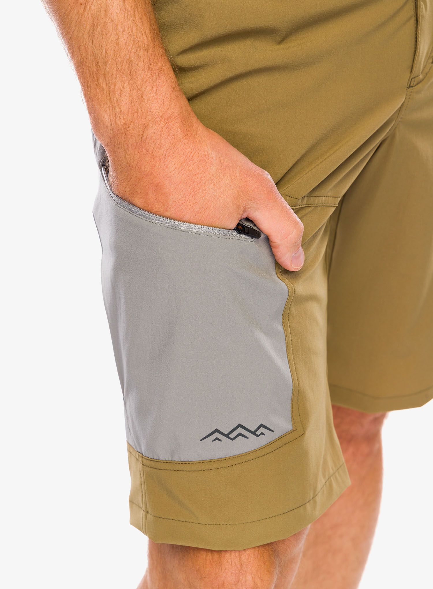 Outdoorové kraťasy Turbat Bali - steeple gray/butternut khak