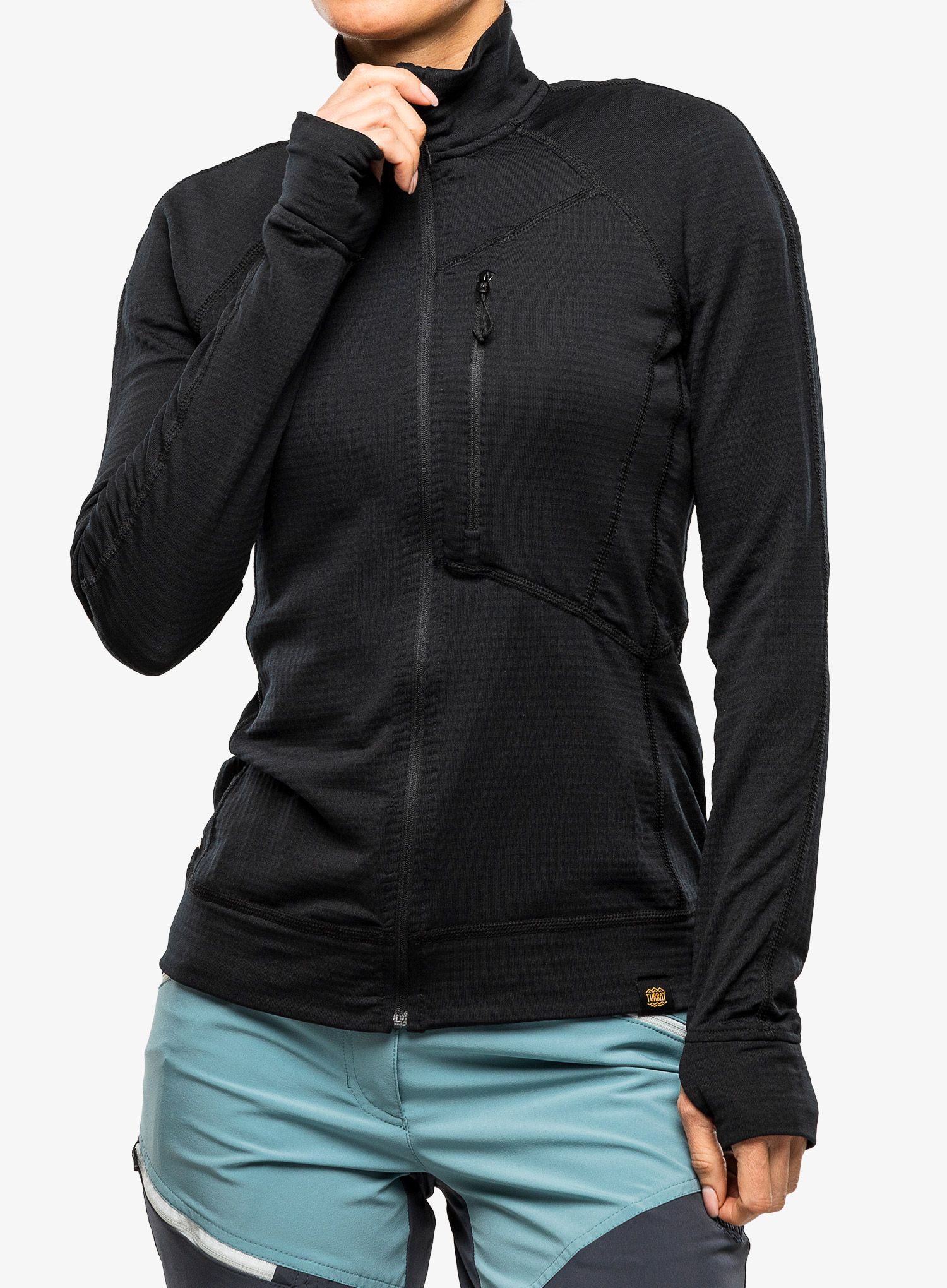 Dámská mikina na zip Turbat Ilma 3 - jet black