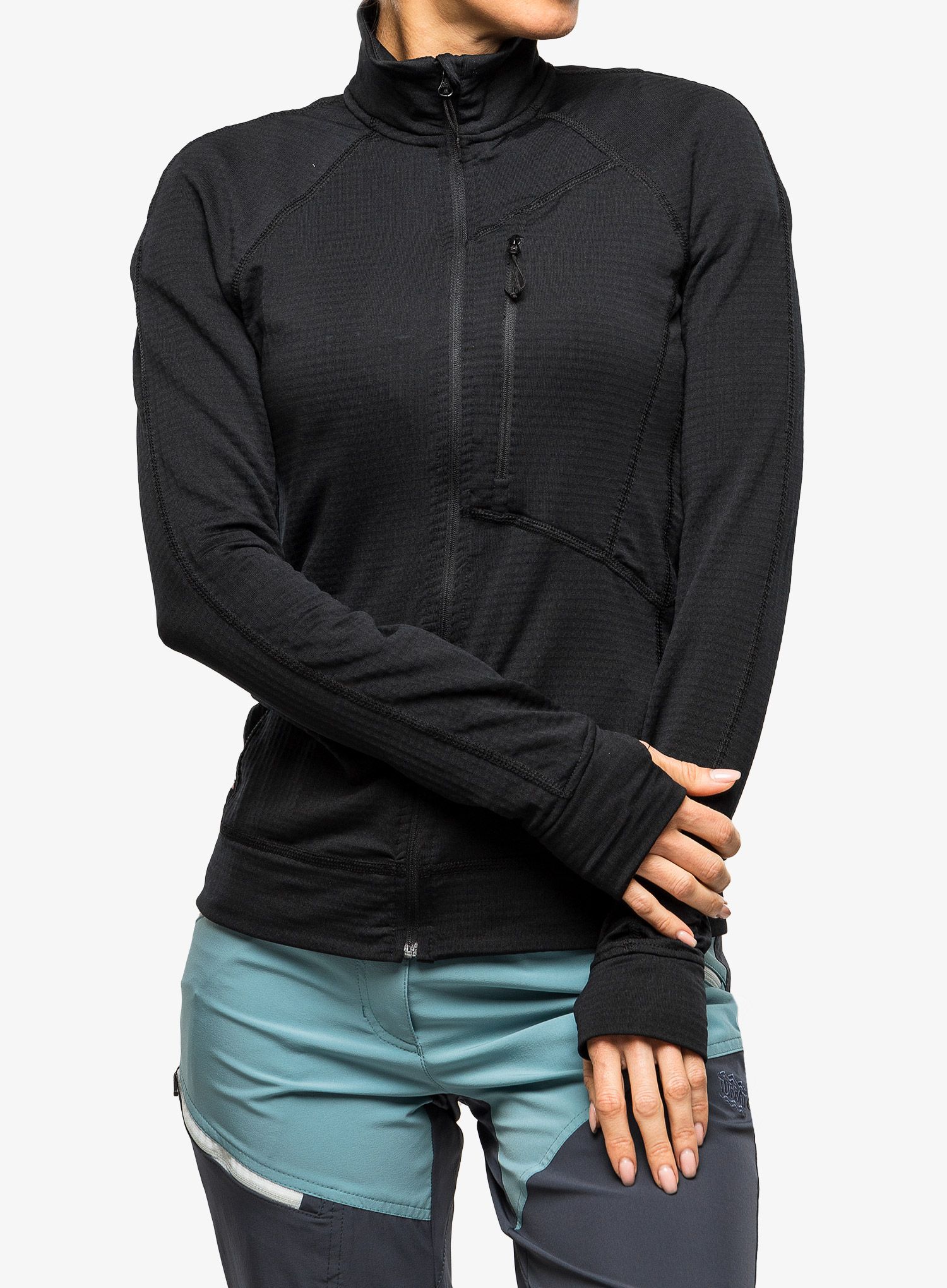 Dámská mikina na zip Turbat Ilma 3 - jet black