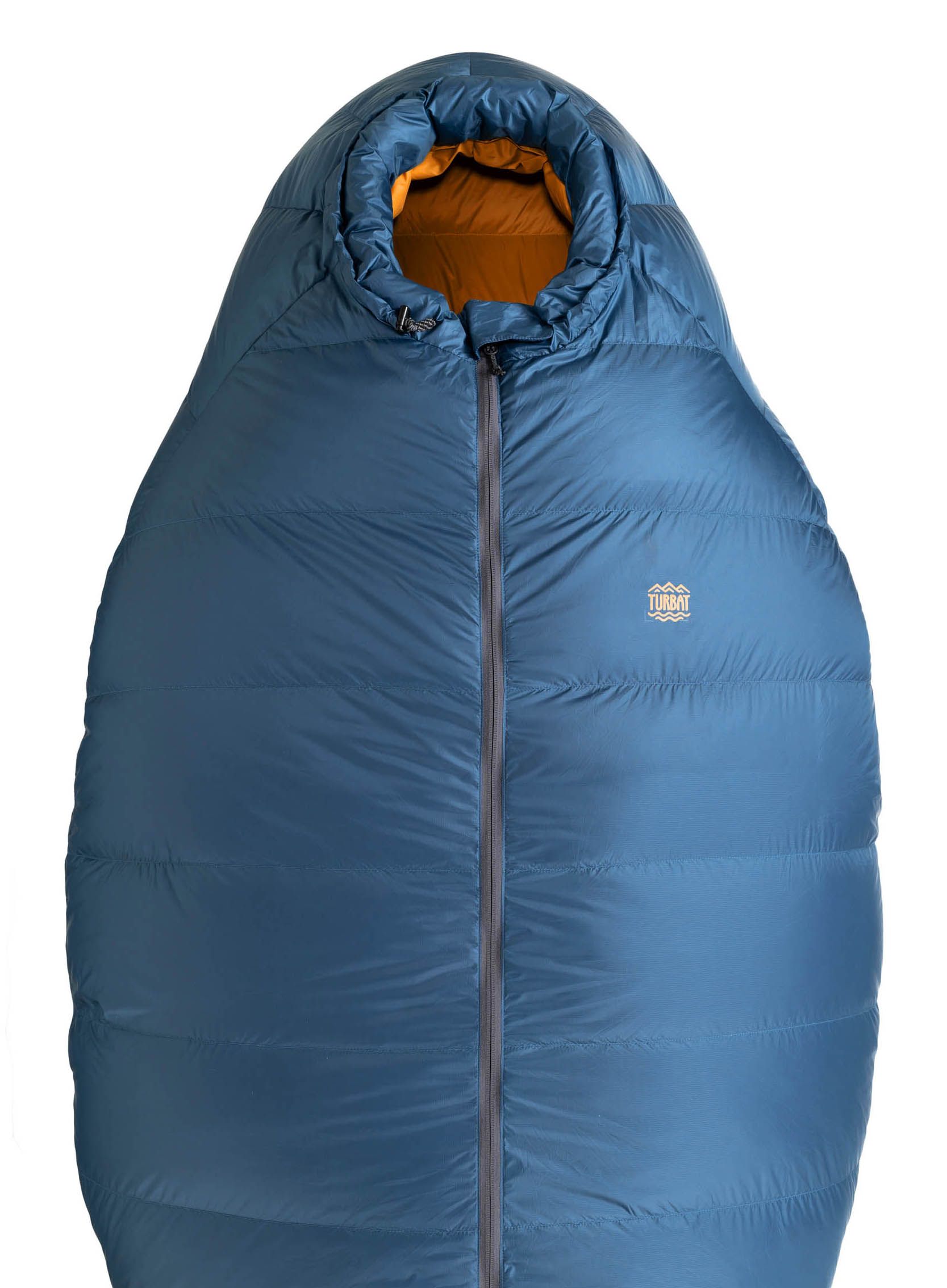 Péřový spacák Turbat Kuk 700 (185 cm) - legion blue/dark cheddar