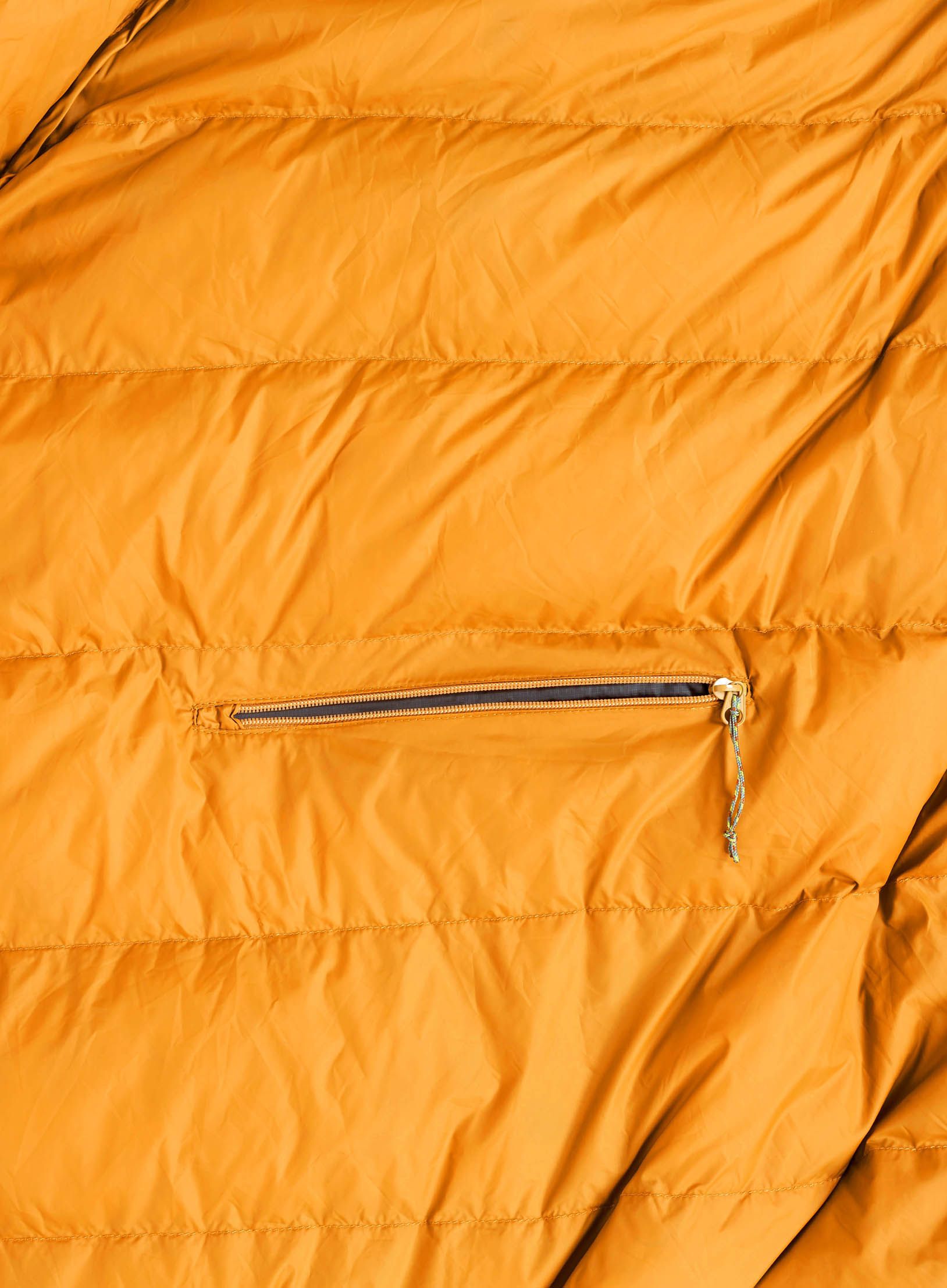 Péřový spacák Turbat Nox 250 (185 cm) - grey/cheddar orange