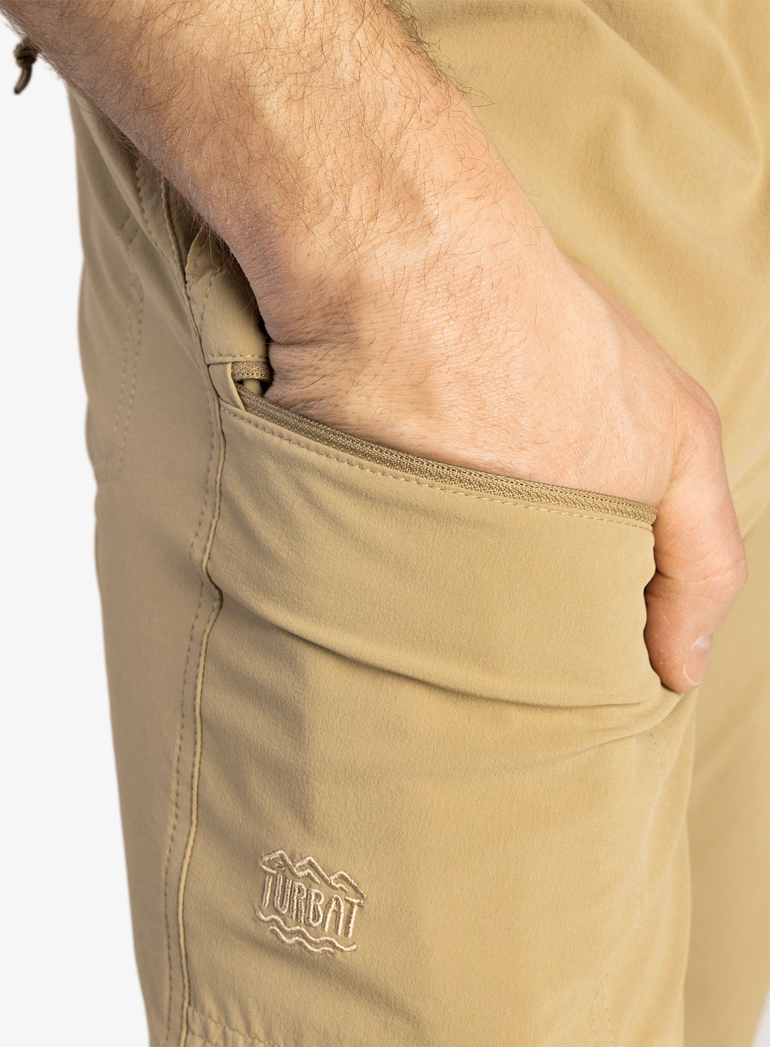 Trekové kalhoty Turbat Odyssey Lite - cornstalk sand