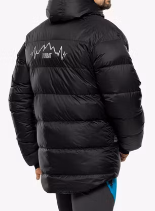 Péřová bunda Turbat Petros Pro - jet black